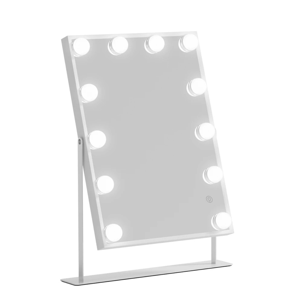 1 Embellir Bluetooth Makeup Mirror 30x40cm Hollywood Vanity with LED Light - Multi, 1 of 6
