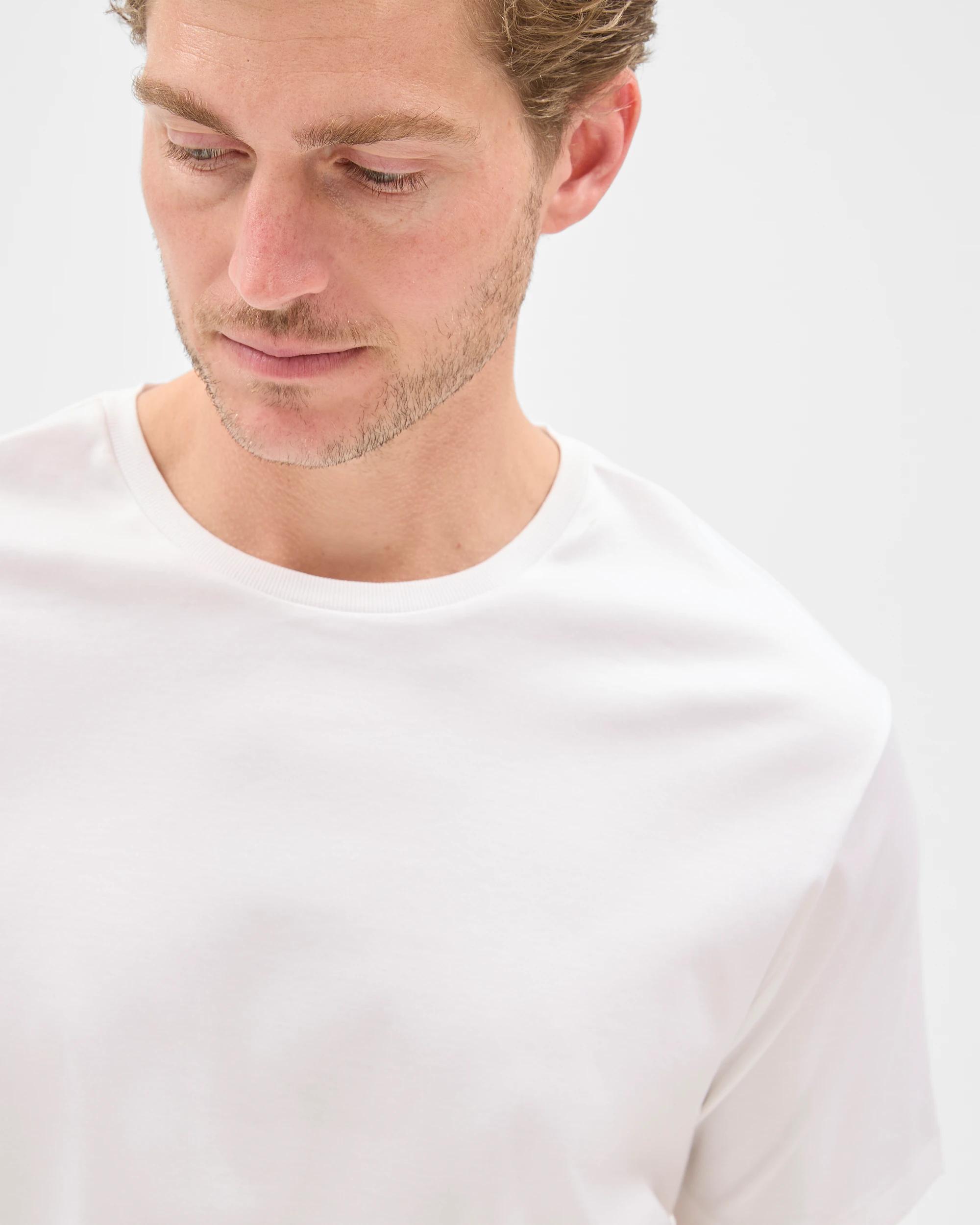 2 Preview Australian Cotton Interlock T-Shirt WHITE, 2 of 6