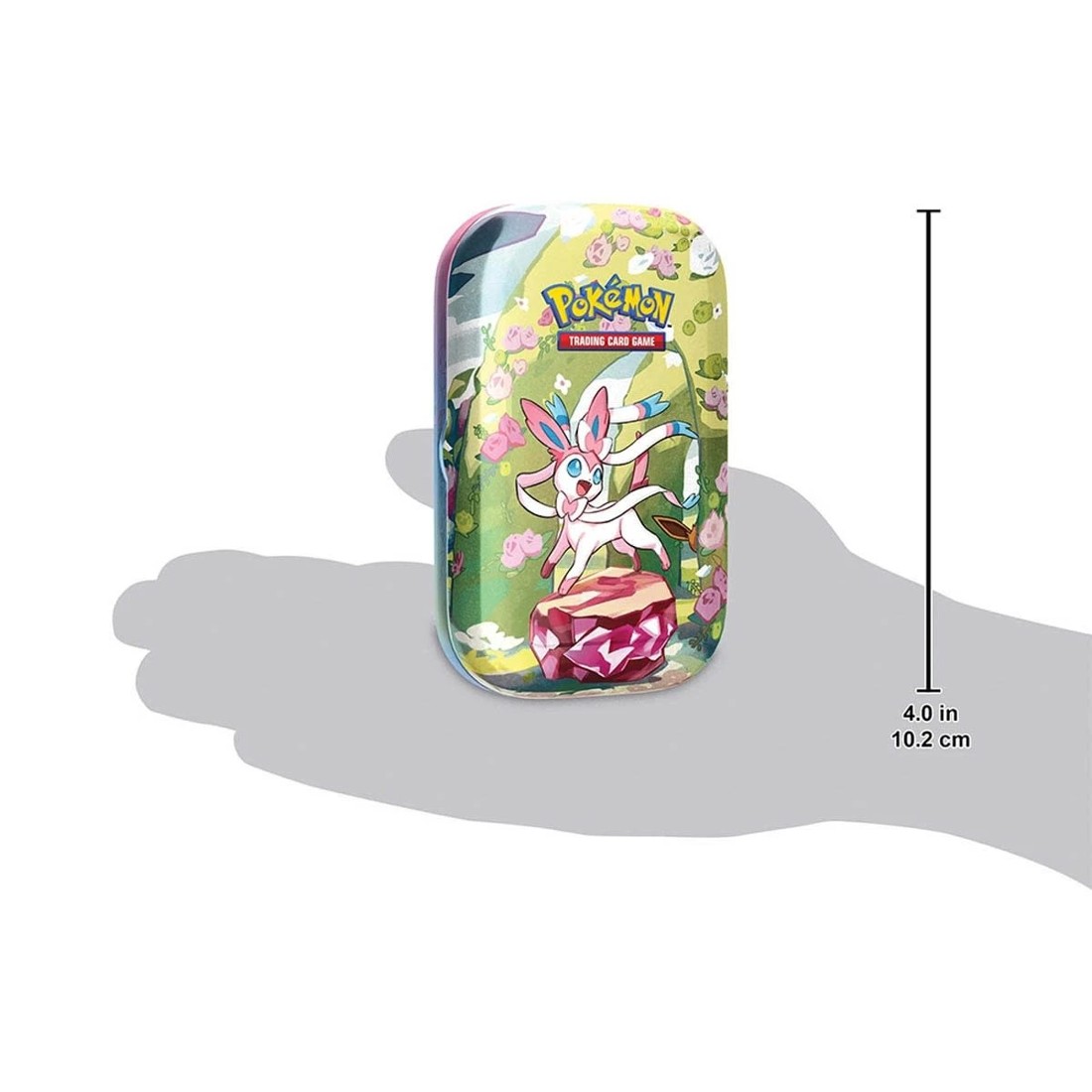 4 Pokemon Trading Card Game: Scarlet & Violet Prismatic Evolutions Mini Tin - Assorted, 4 of 6