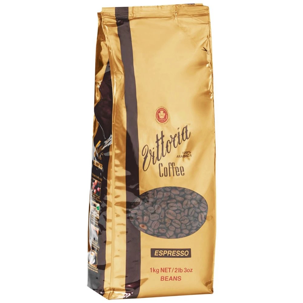 1 Vittoria Espresso Beans Dark Roast 1kg, 1 of 3