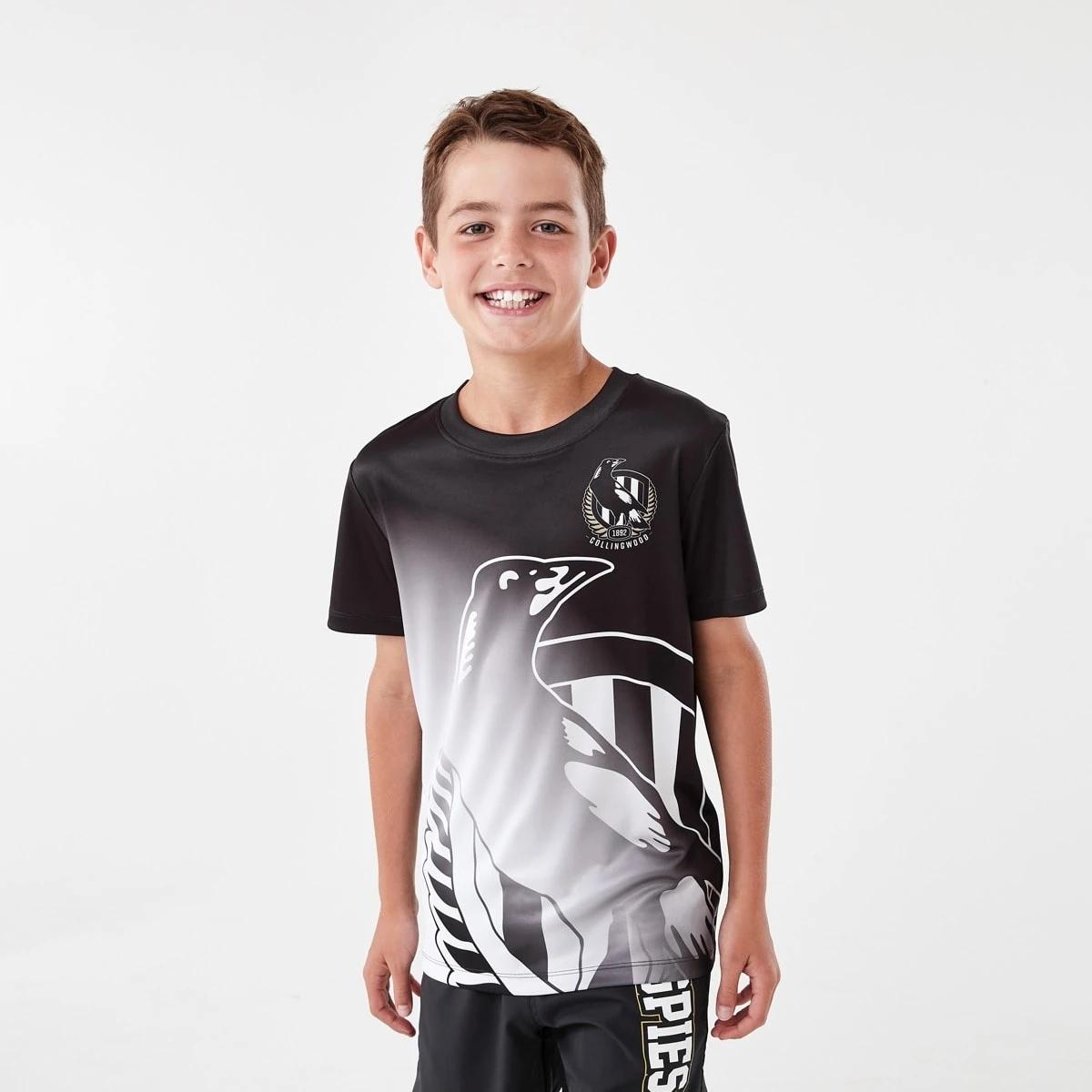 2 Official AFL Kids Training T-shirt Collwood, 2 of 10