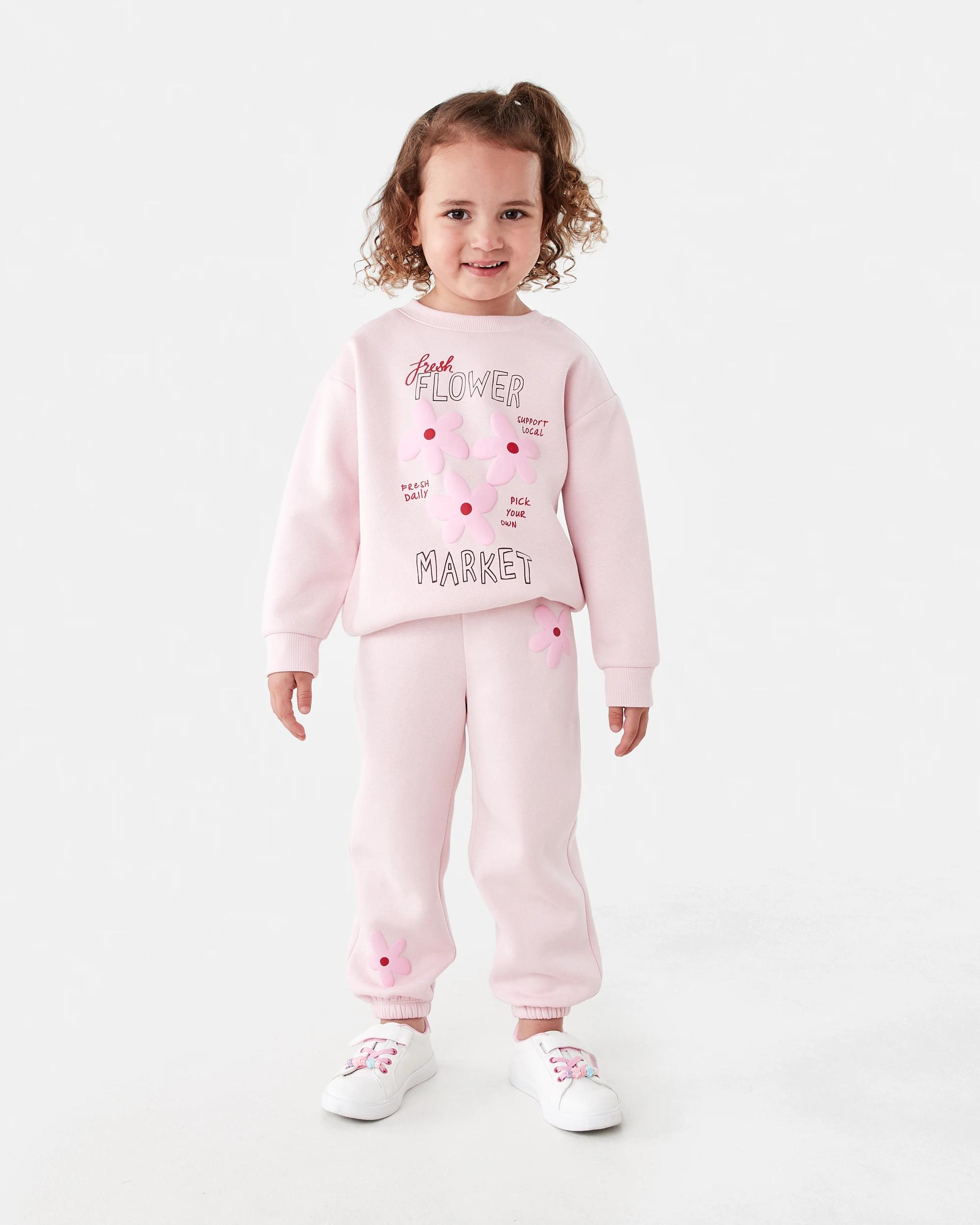 6 Print Trackpants Pnk Flwr, 6 of 7