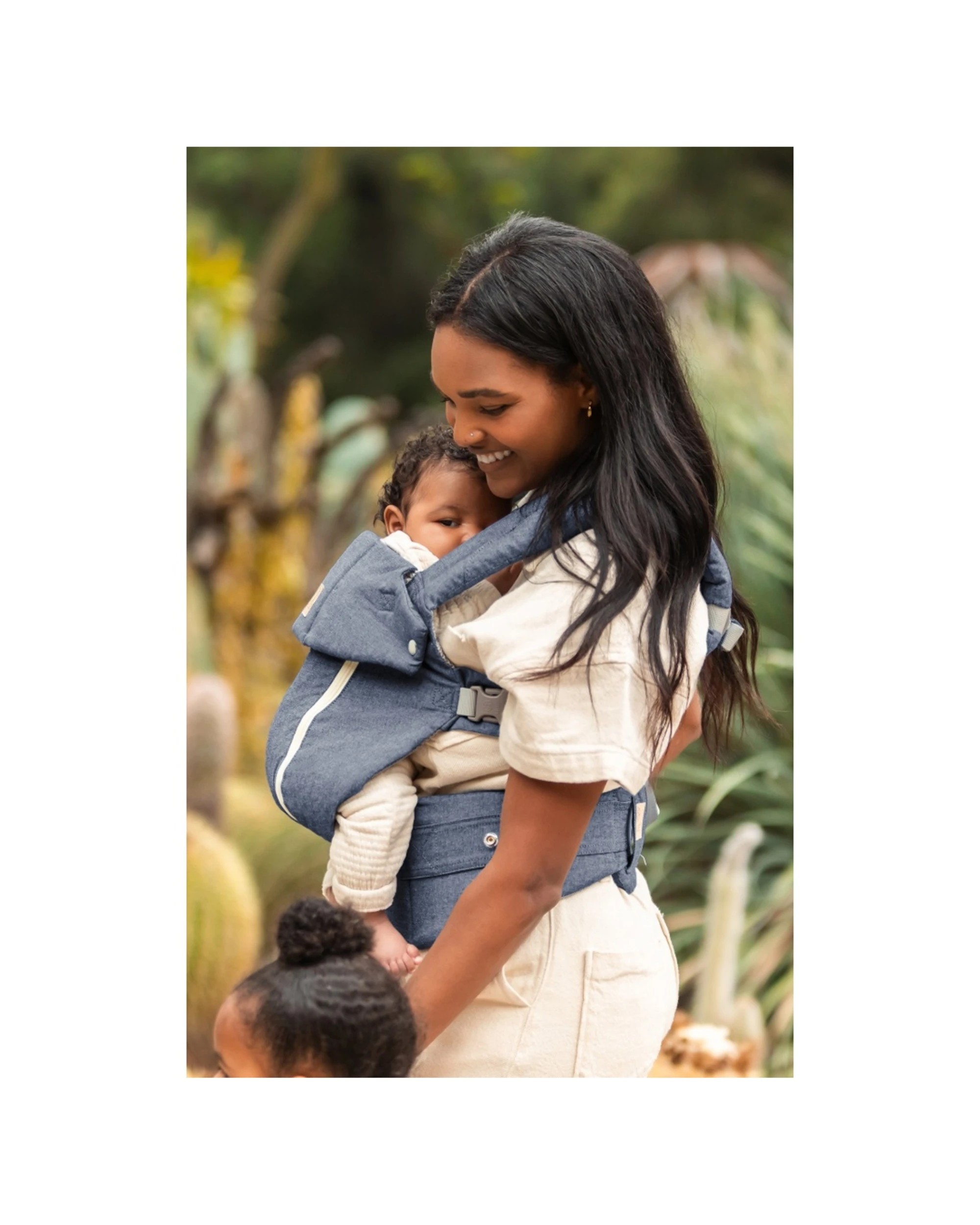 3 LilleBaby Comp. All Seasons Chambray - Blue, 3 of 4