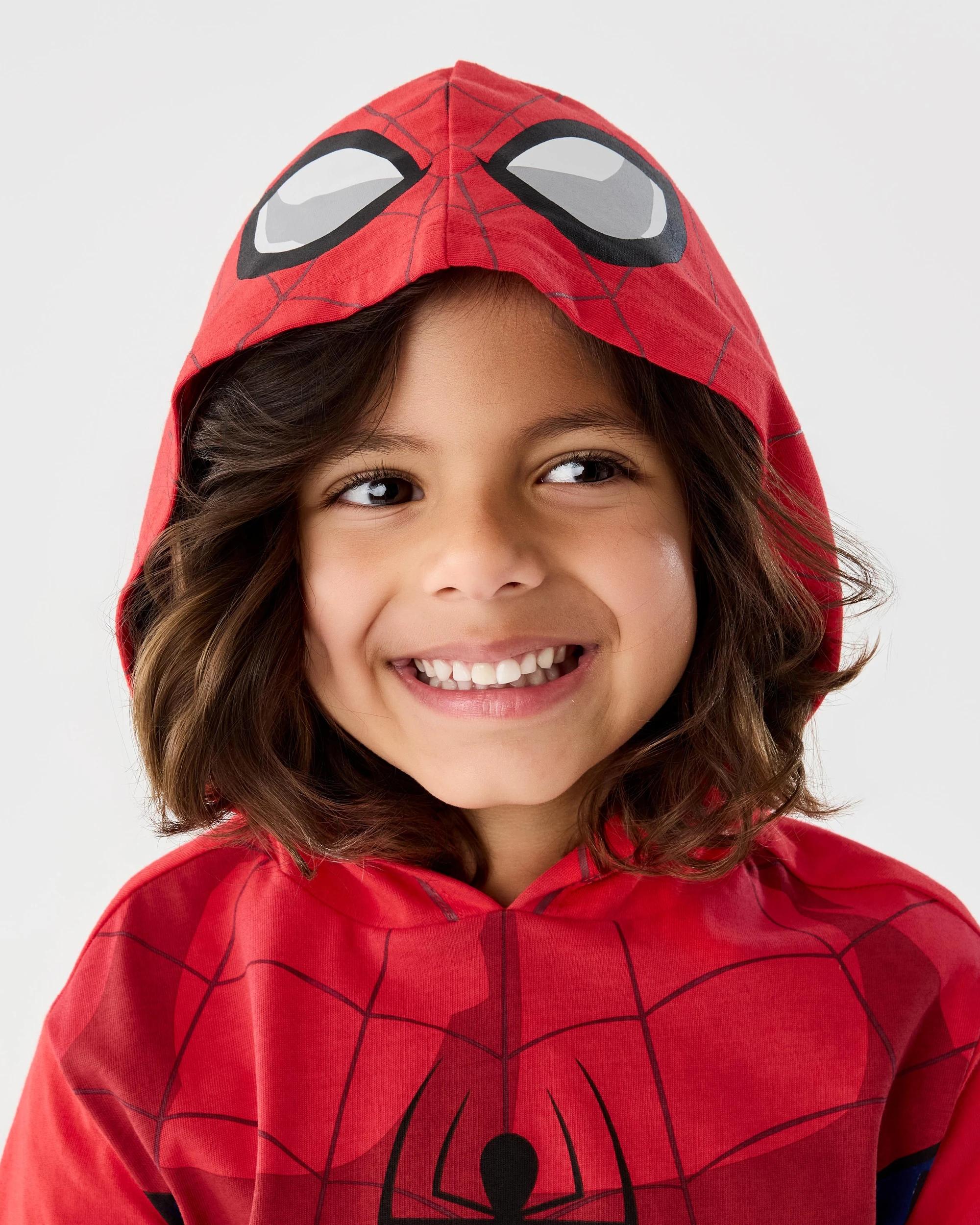 3 Spider-Man License Character Hooded T-shirt Spiderman, 3 of 8