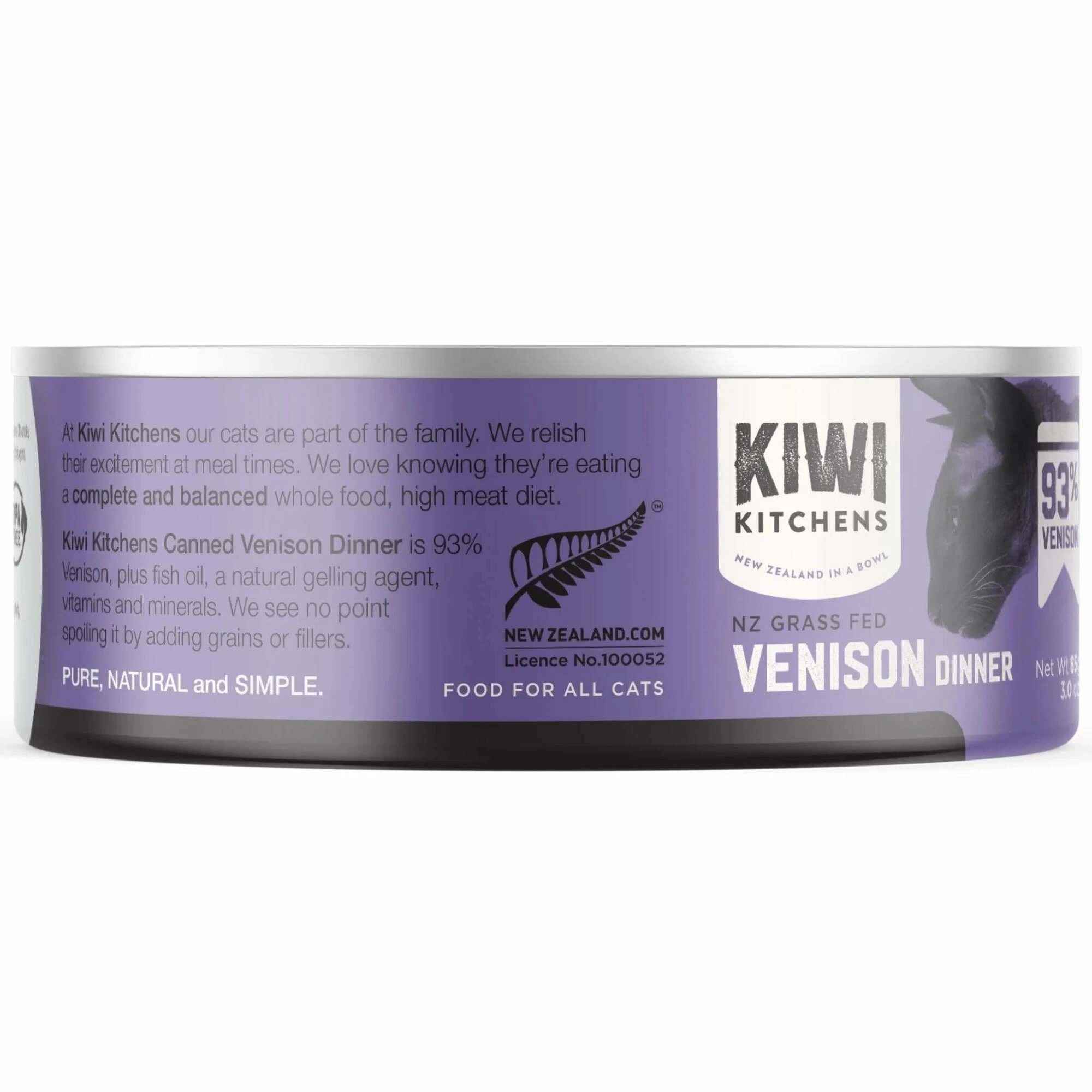 2 Kiwi Kitchens Cat Venison 170g 18pk, 2 of 2