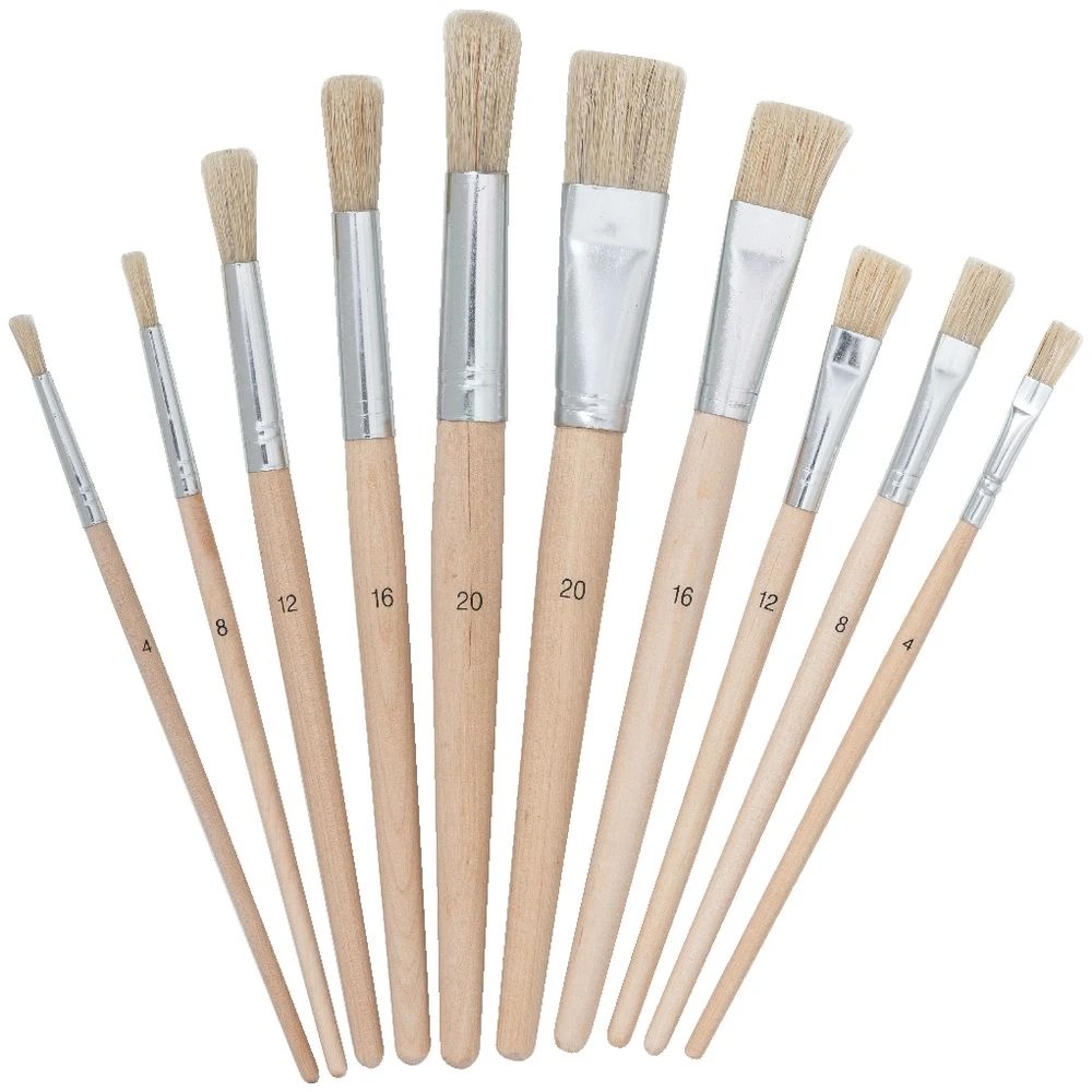 4 Born Hog Paintbrush 10 Pack, 4 of 4