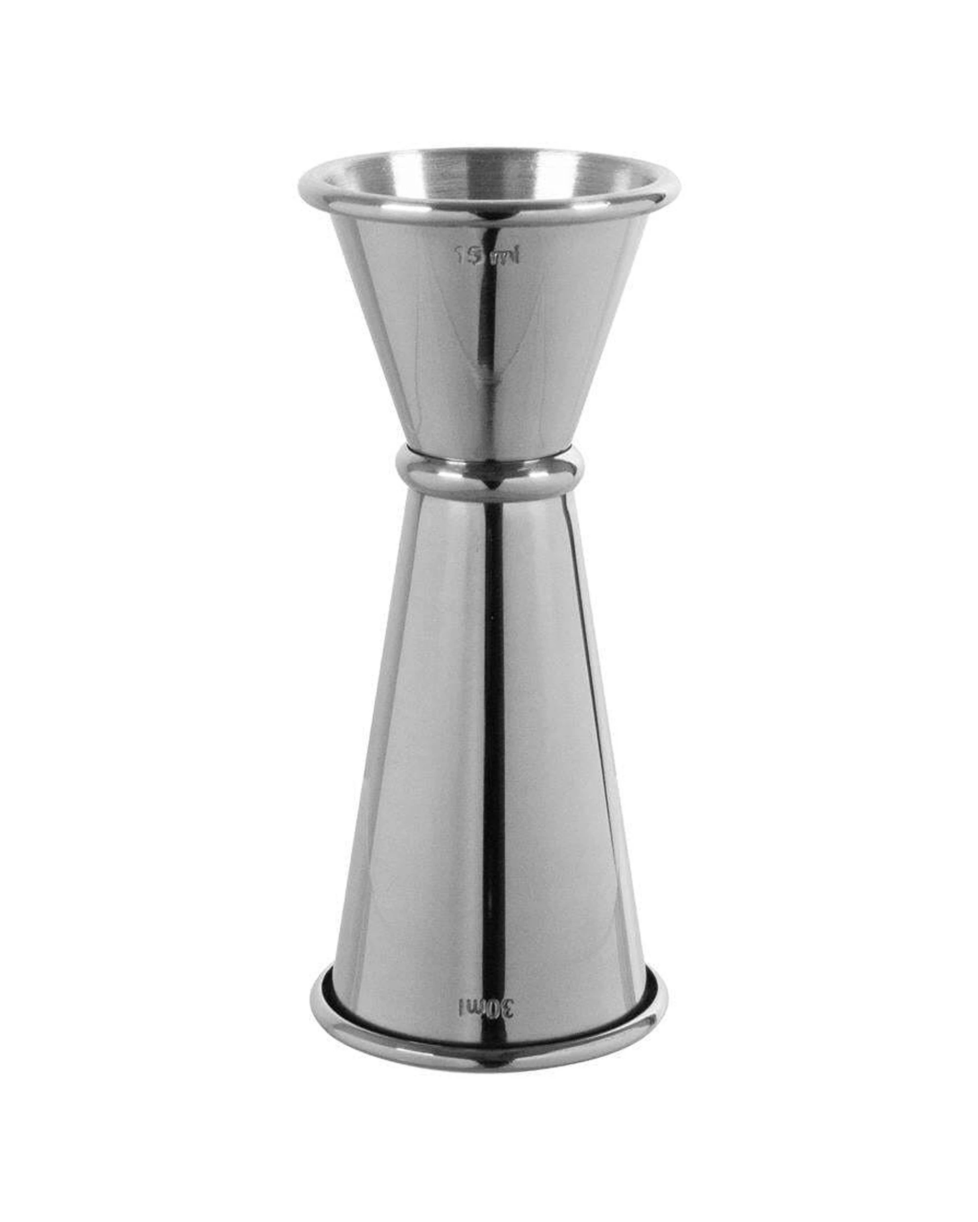 1 Avanti 15 And 30ml Stainless Steel Cocktail Jigger Ergonomic Measuring Tool - Silver, 1 of 1