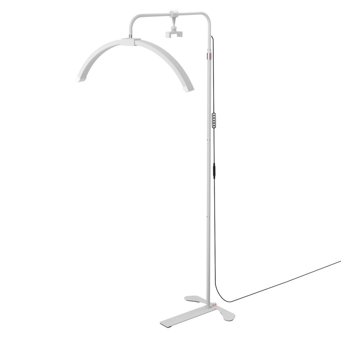 1 Embellir LED Beauty Light Half Moon Lamp Makeup Tattoo Eyelash Extensions Salon - White, 1 of 4