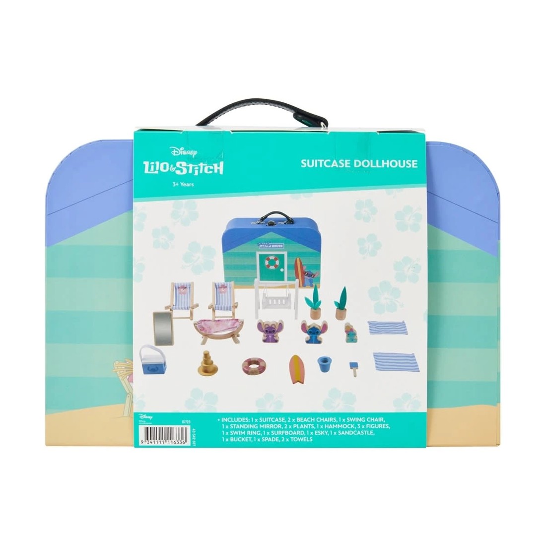 8 Disney Lilo & Stitch Suitcase Dollhouse, 8 of 8