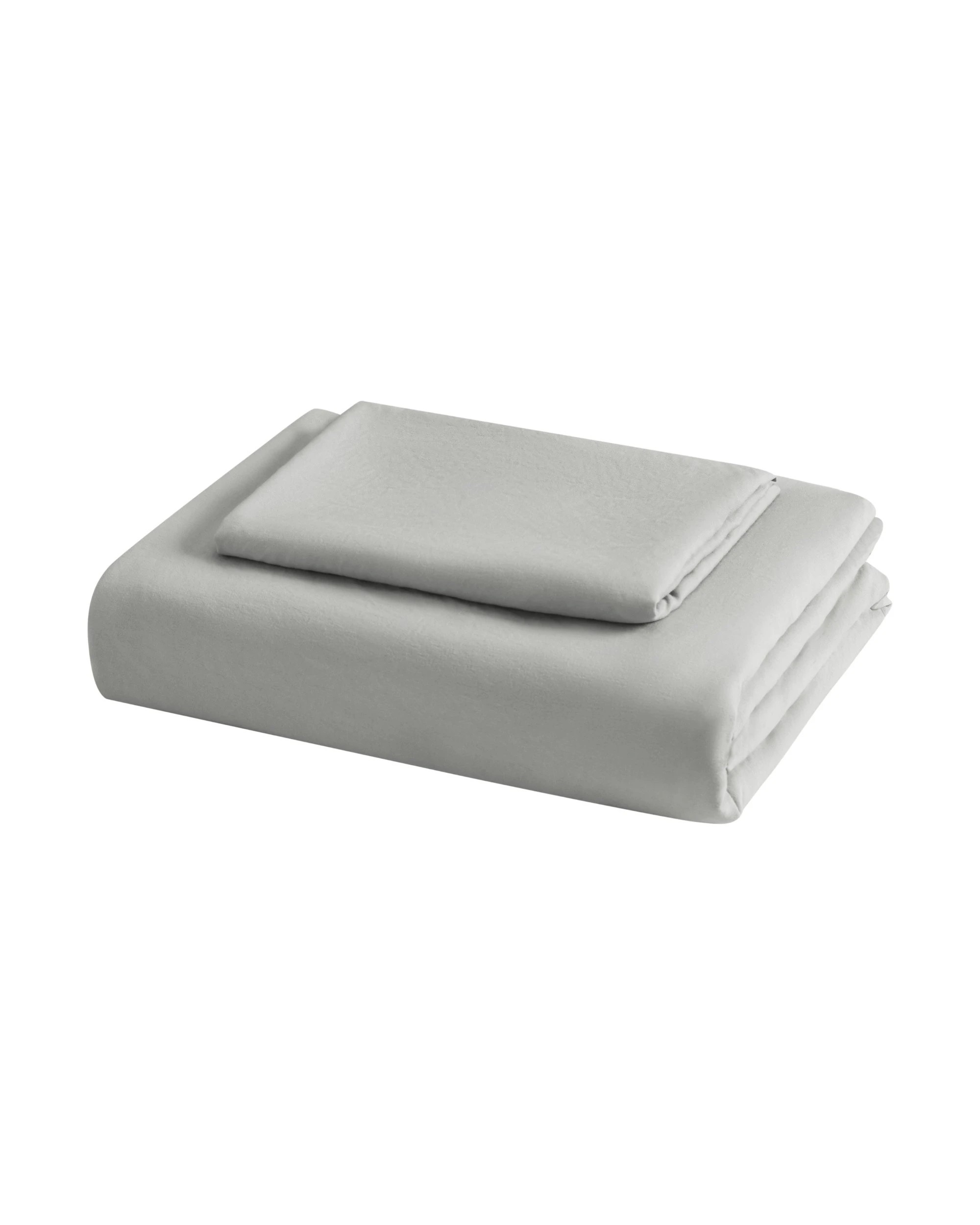 7 Dreamaker Superfine Washed Microfibre Quilt Cover Set - Single Bed - Dove Grey, 7 of 7
