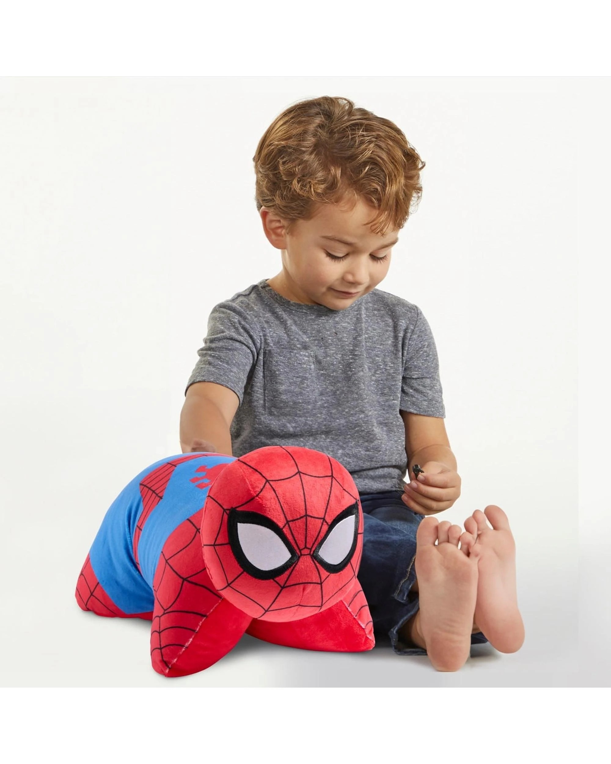 3 Pillow Pets Marvel Spiderman Plush, 3 of 5