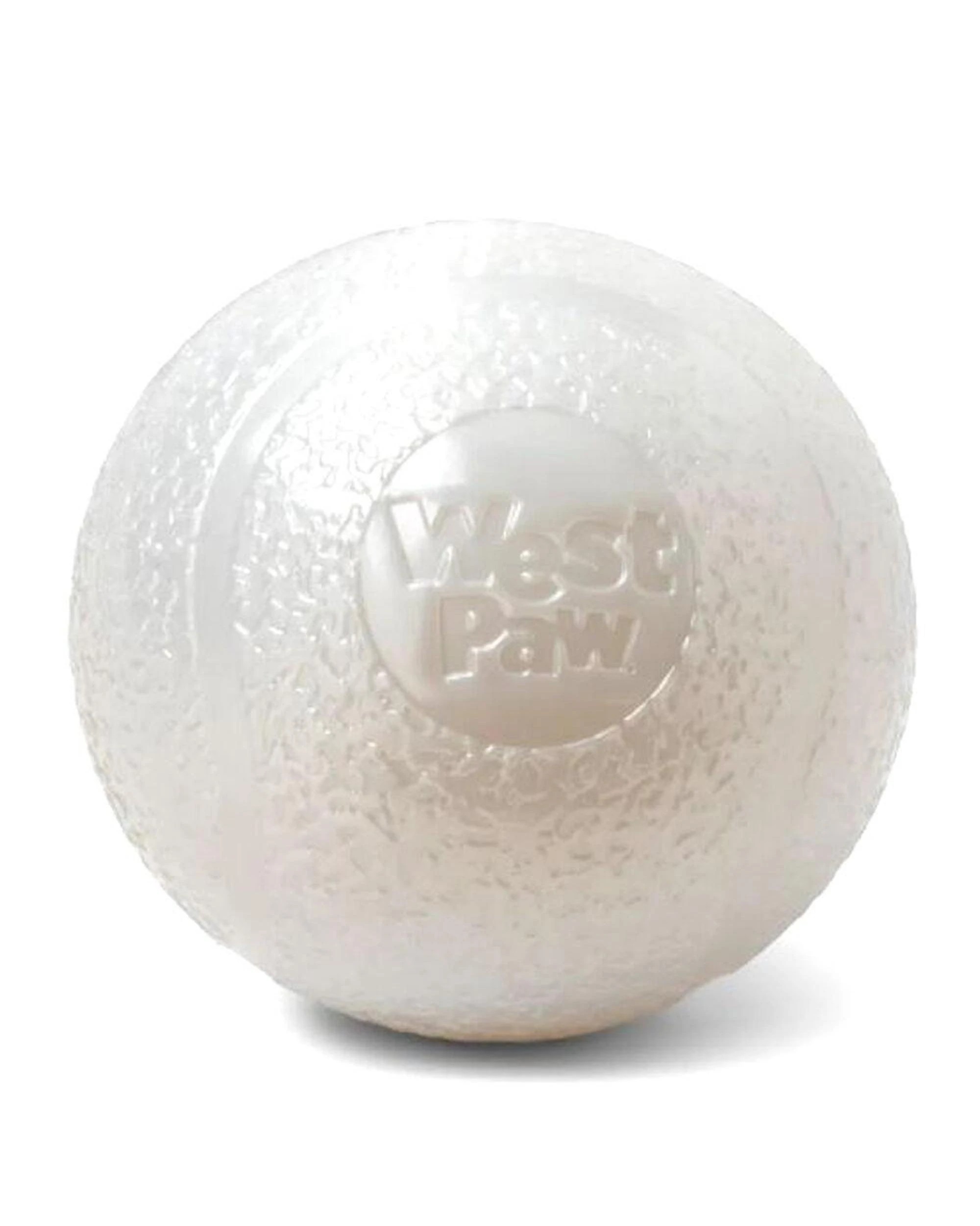 5 West Paw Echo Boundr Pet Dog Ball Soft Chew Toy Large Textured Rubber For Fetch - Pink, 5 of 7