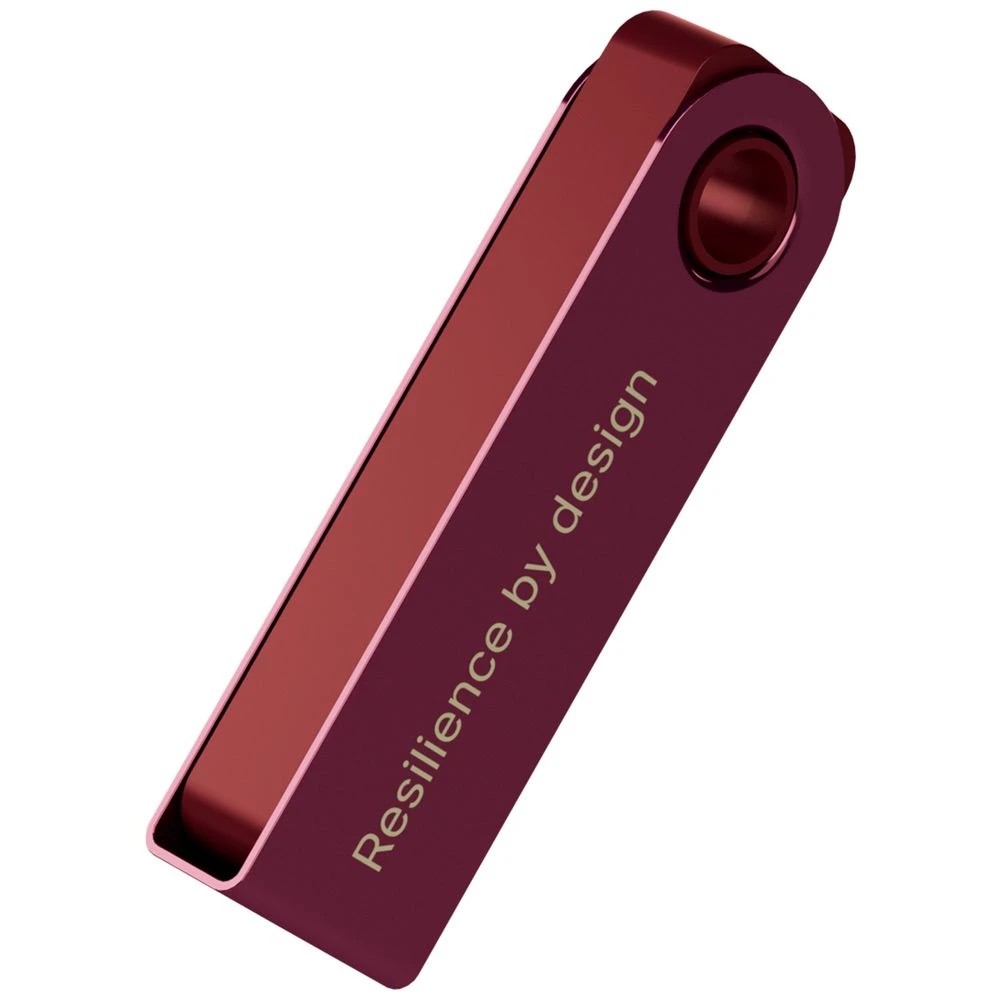 2 Ledger Nano S Plus Crypto Wallet Crimson Magenta, 2 of 5