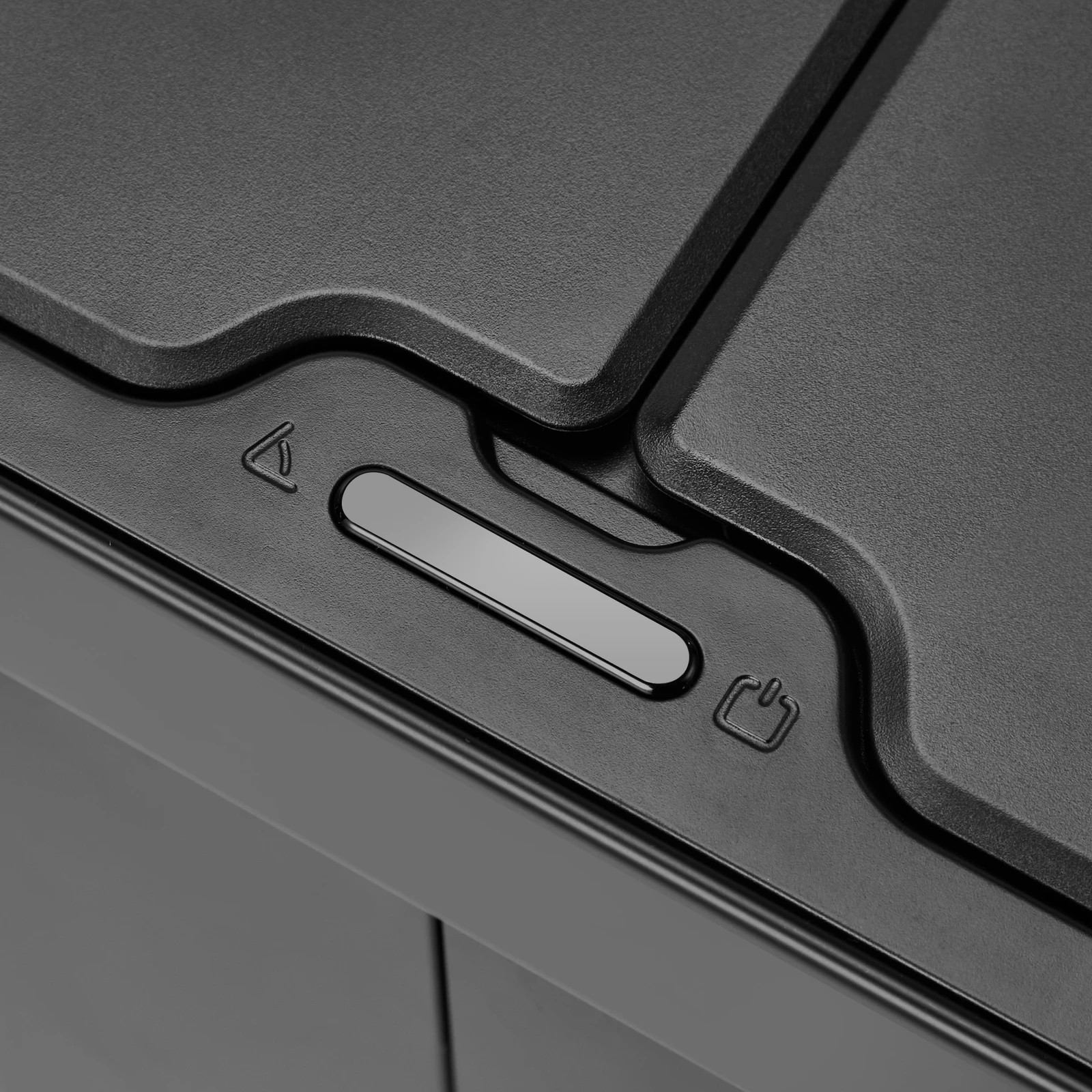 8 Oikiture 75L Motion Sensor Rubbish Bin Stainless Steel - Black, 8 of 10