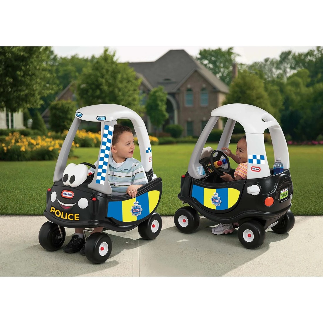 5 Little Tikes® Cozy Coupe Police Car - Black, 5 of 5
