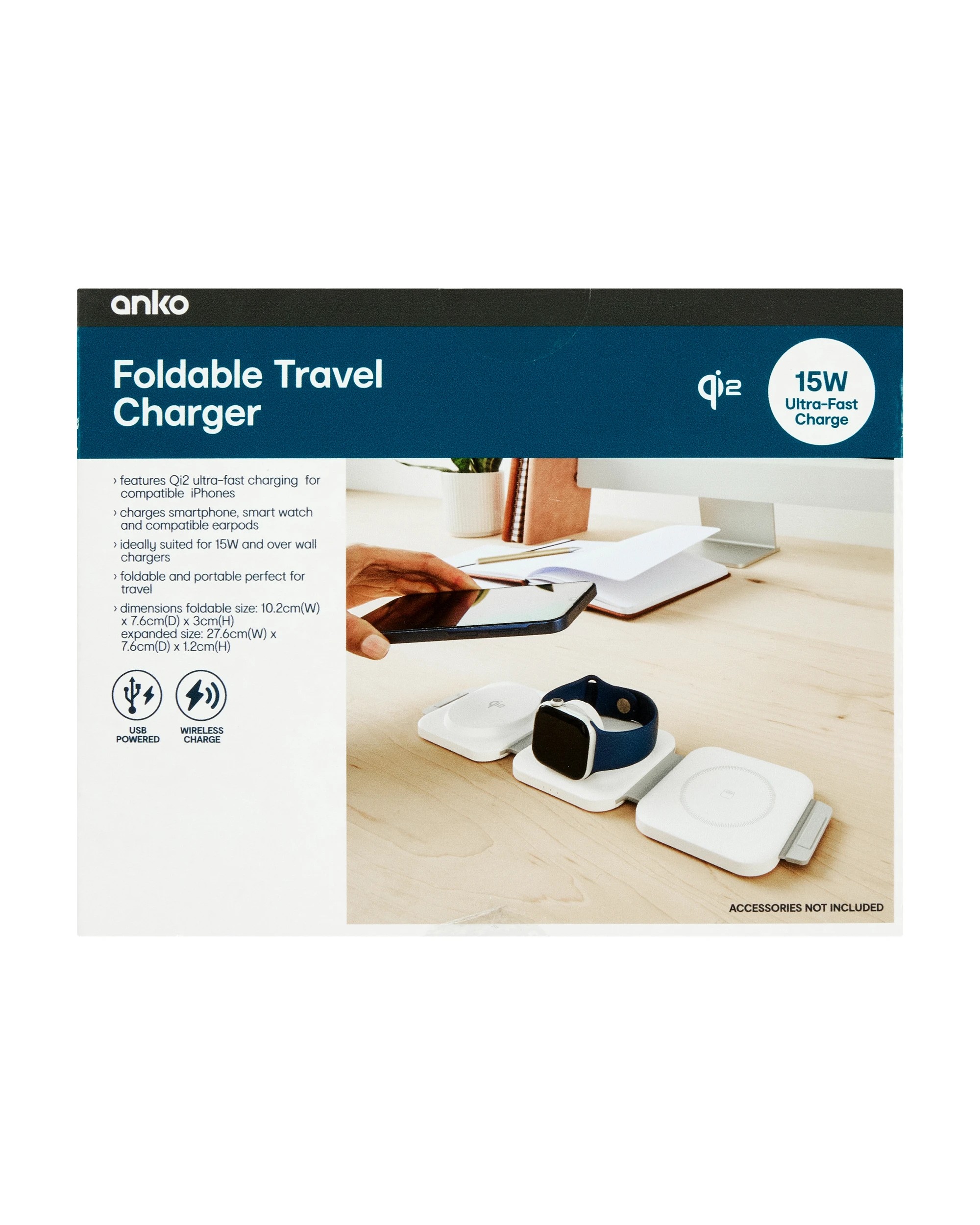 10 Qi2 Foldable Travel Charger, 10 of 10