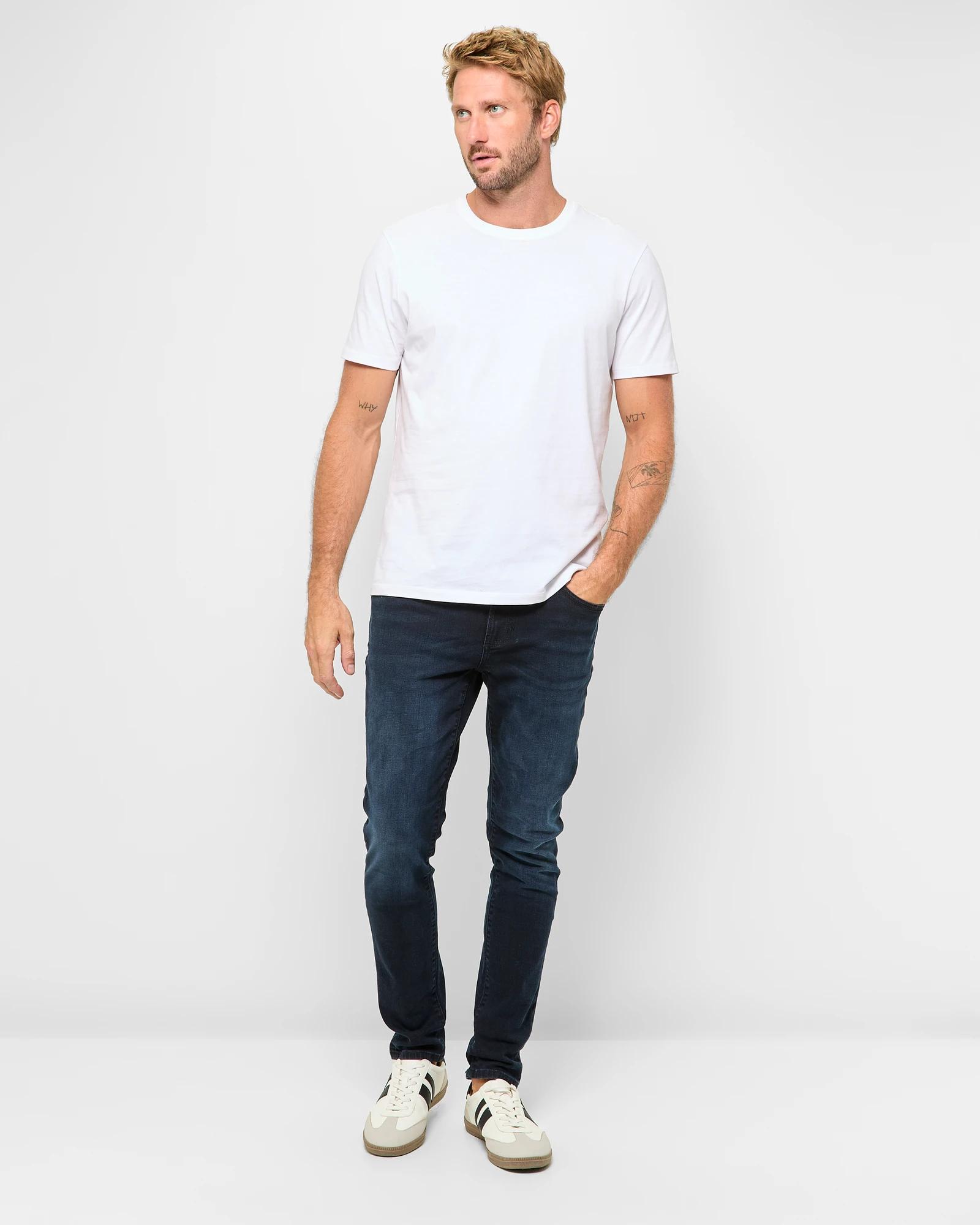 2 Target Skinny Denim Jeans BLUE + BLACK, 2 of 5