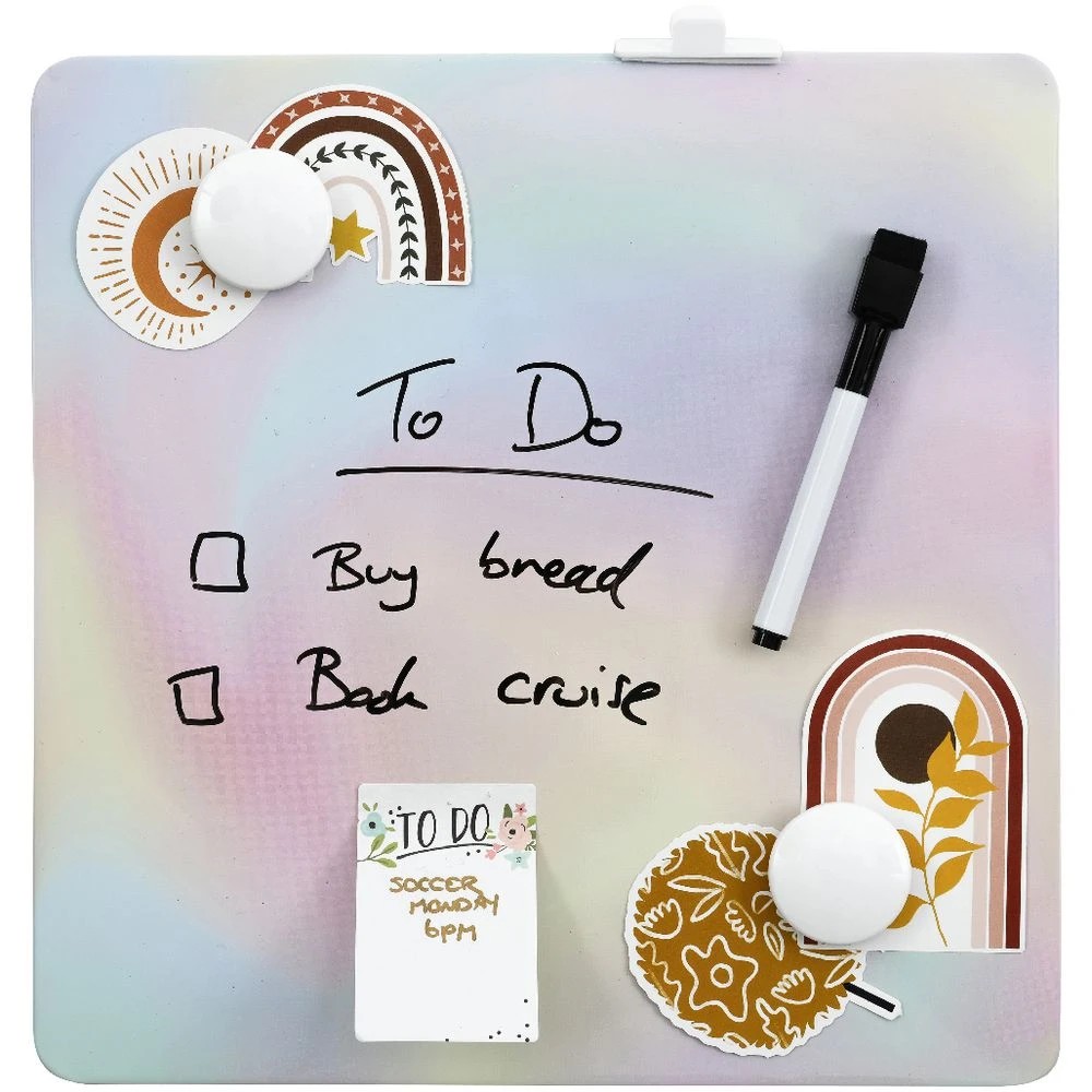 7 Otto Marble Whiteboard 292 x 292mm Multicoloured, 7 of 7