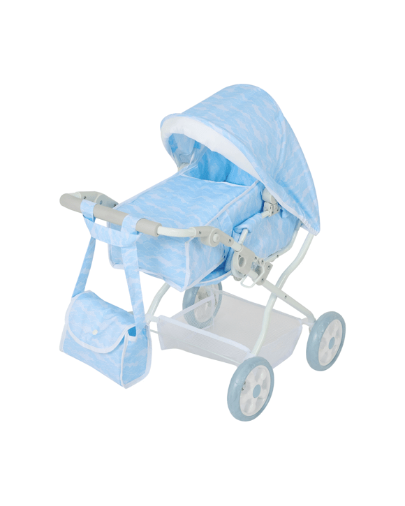 4 Piece Deluxe Toy Pram and Bag Set
