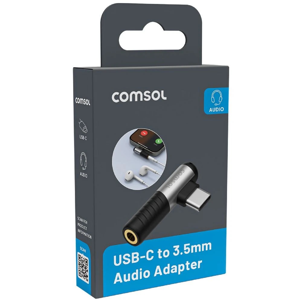 2 Comsol USB to 3.5mm Audio Adapter, 2 of 7
