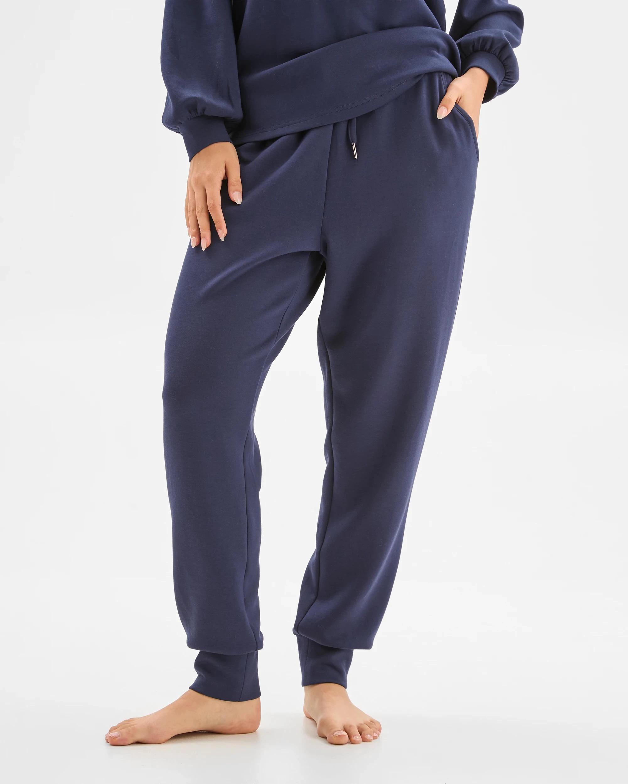 9 Target Woman Modal Blend Sleep Jogger Pants NAVY BLUE, 9 of 10