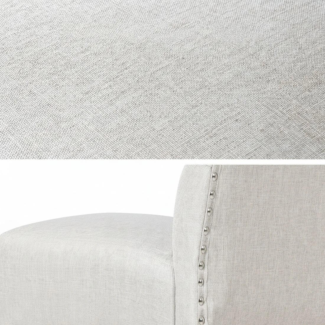 6 Artiss 4x Bar Stools Linen Upholste Chairs - Beige, 6 of 6