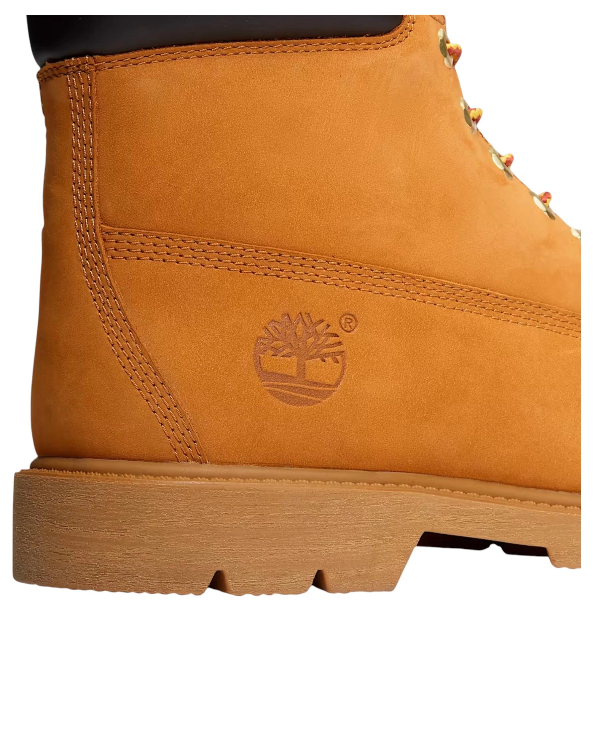 3 Timberland Mens 6-Inch Waterproof Nubuck Wide Boot WHEAT, 3 of 7