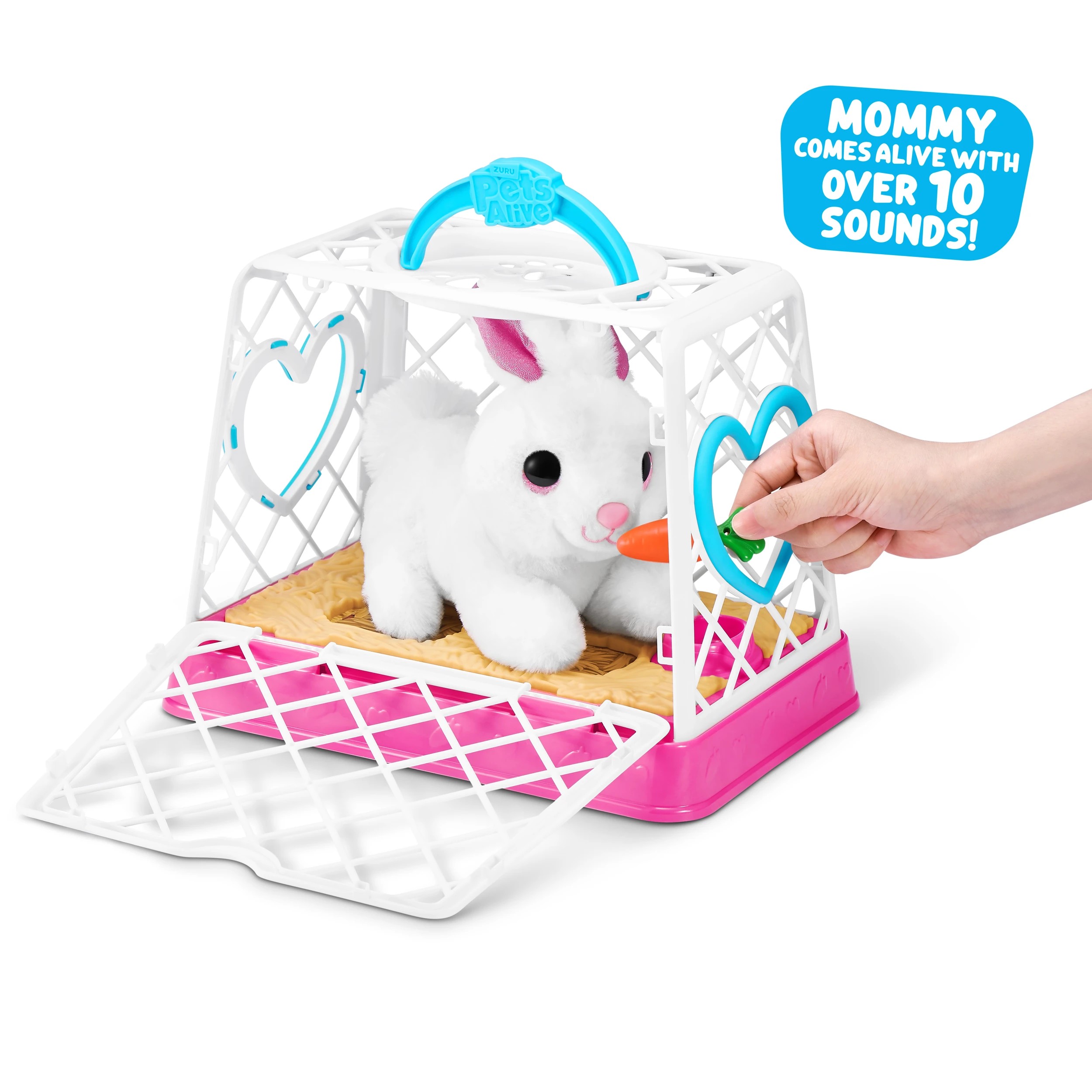 3 Pets Alive Mommy Bunny & Baby Surprise By ZURU - Assorted, 3 of 8