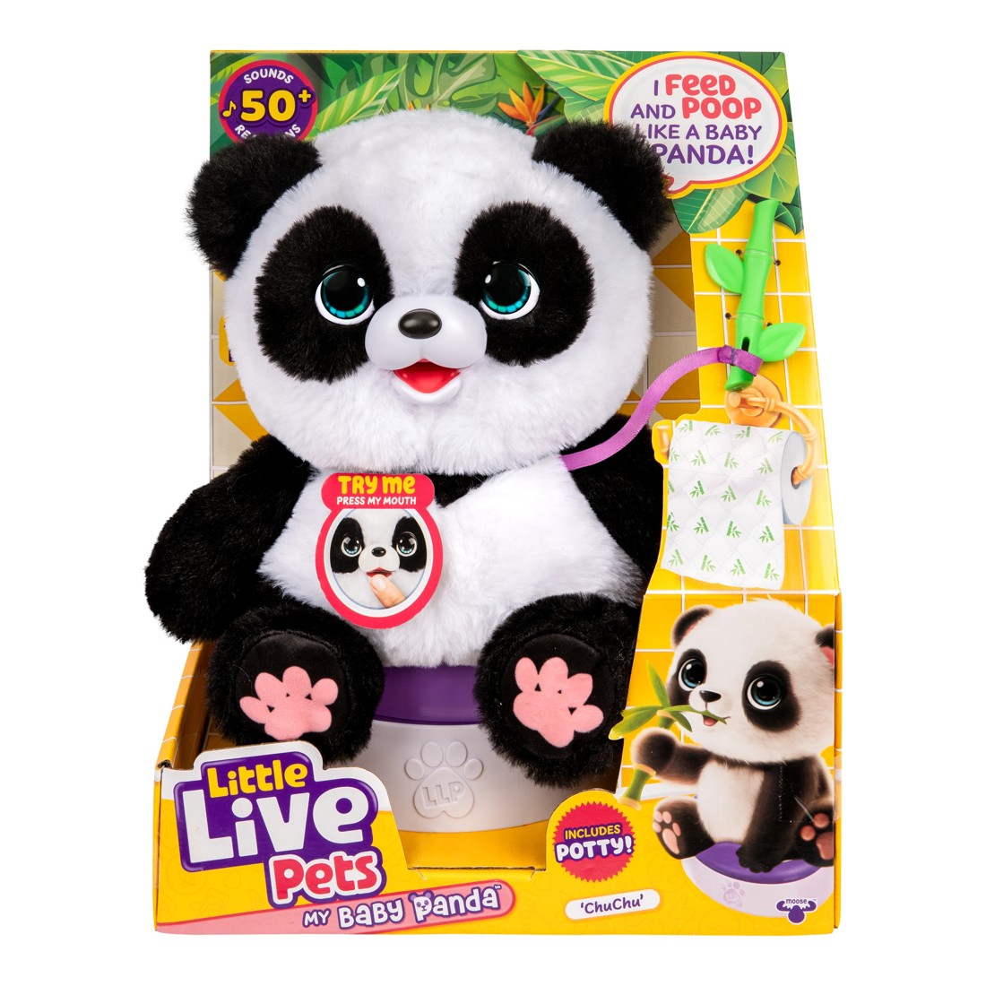 1 Little Live Pets My Baby Panda: ChuChu Figure and Playset, 1 of 10