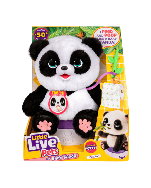 Little Live Pets My Baby Panda: ChuChu Figure and Playset