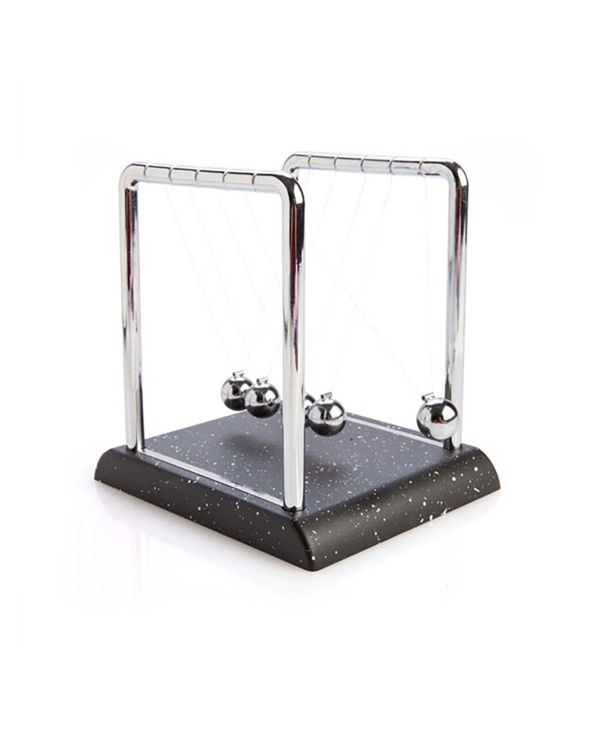 3 MDI Balance Ball Desk Accessory With Marble Base Medium - Black, 3 of 5