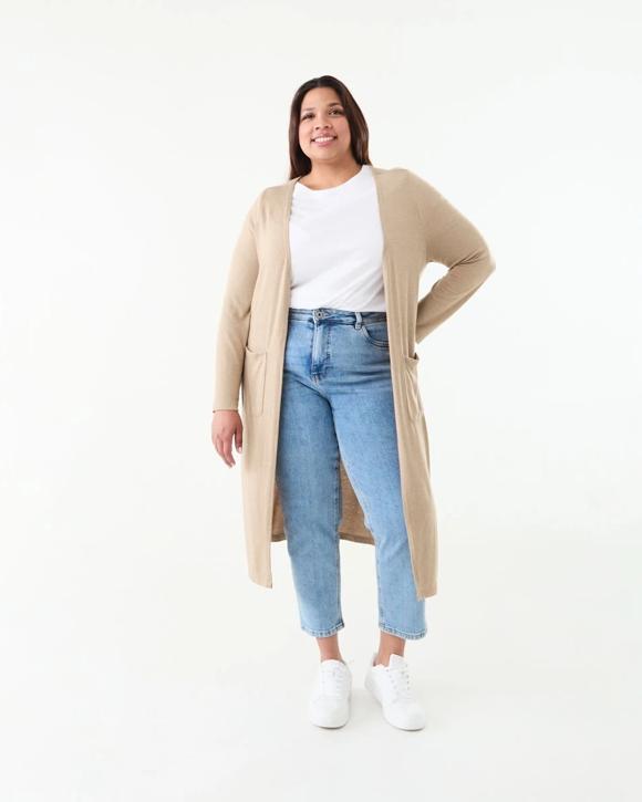 Curve Longline Pocket Cardigan