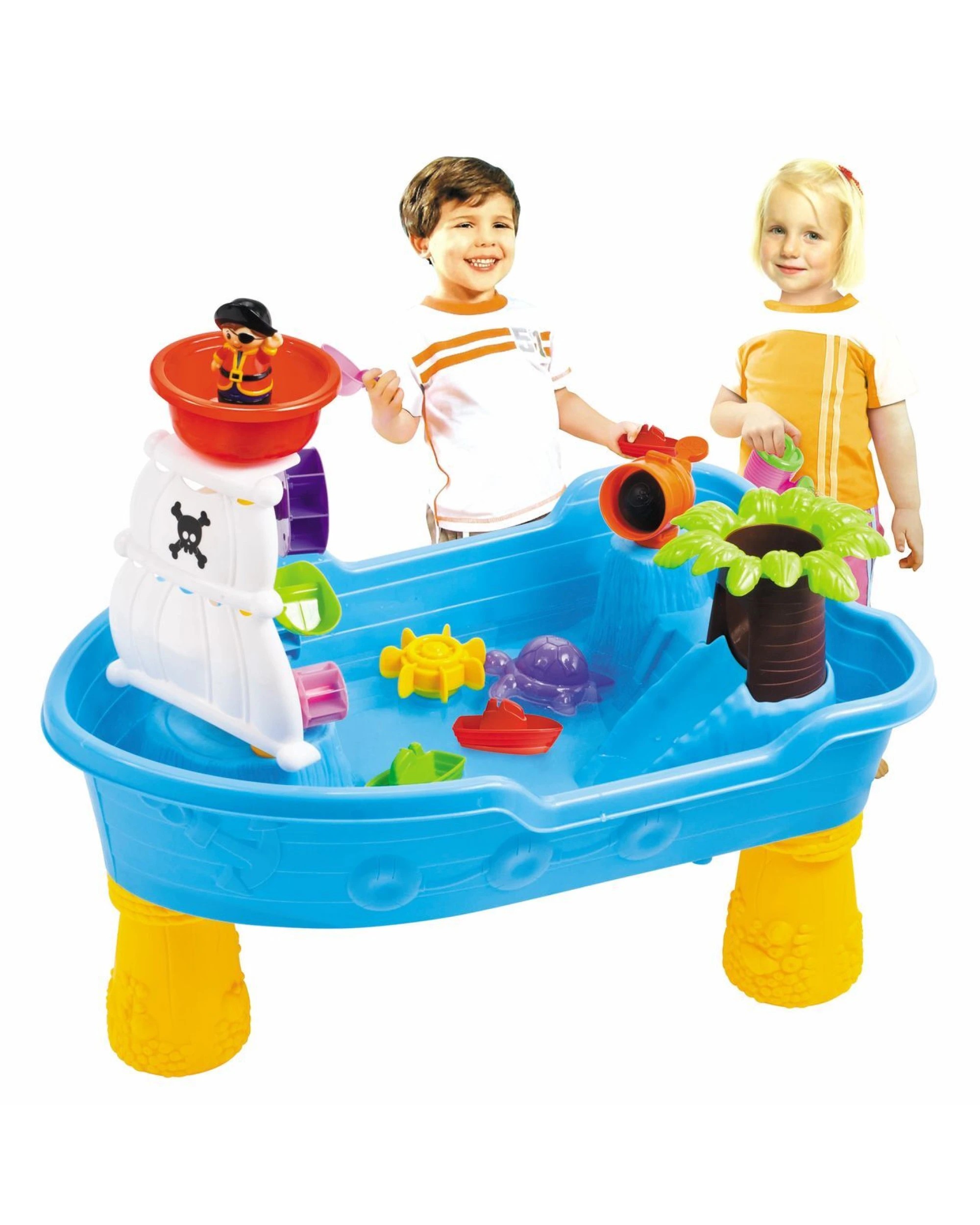 4 GEM Toys Children's Pirate Theme Ship Sand & Water Table for Creative Play, 4 of 4