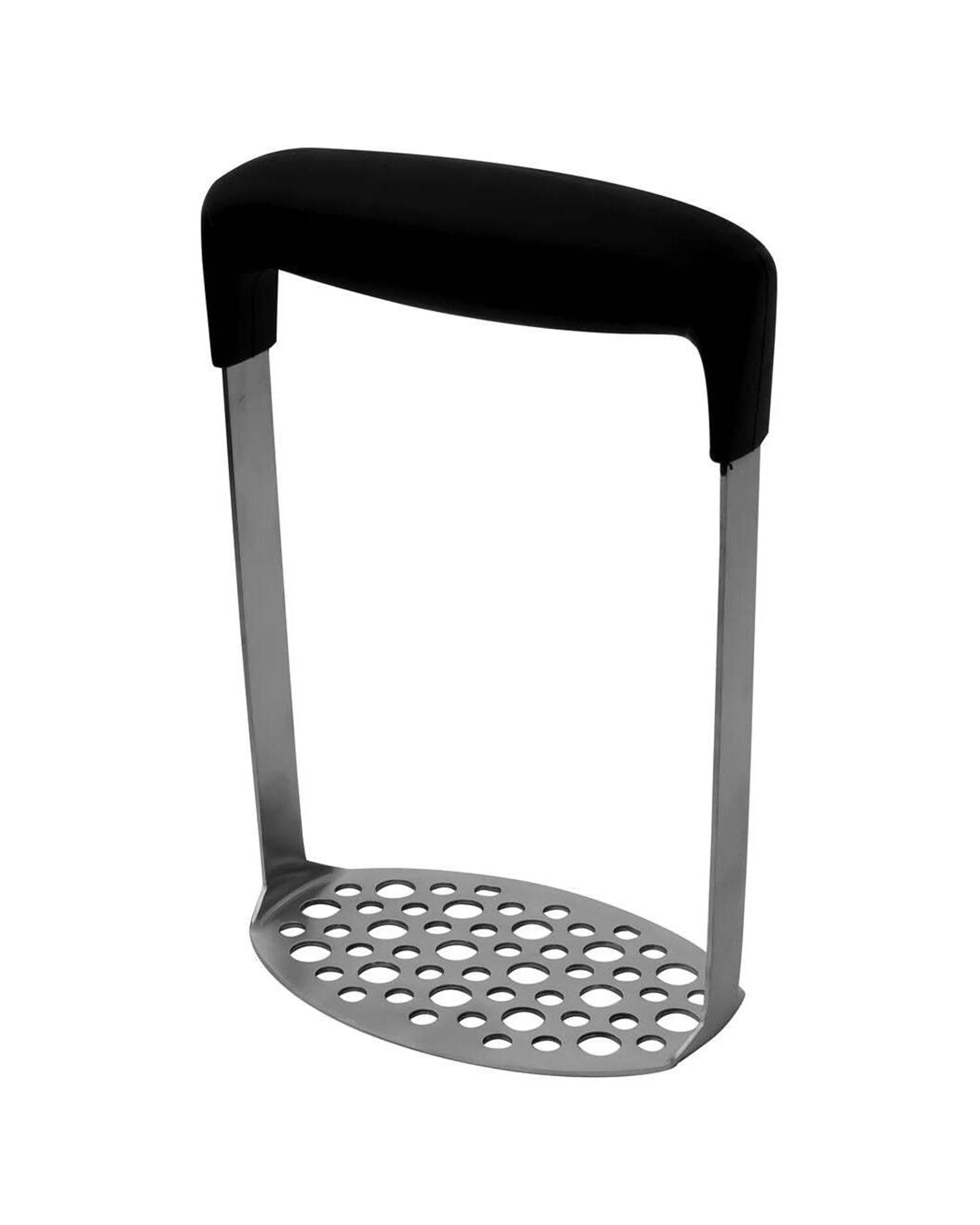 1 Avanti Stainless Steel Soft Touch Potato Masher Ergonomic Handle Kitchen Utensil - Silver, 1 of 1