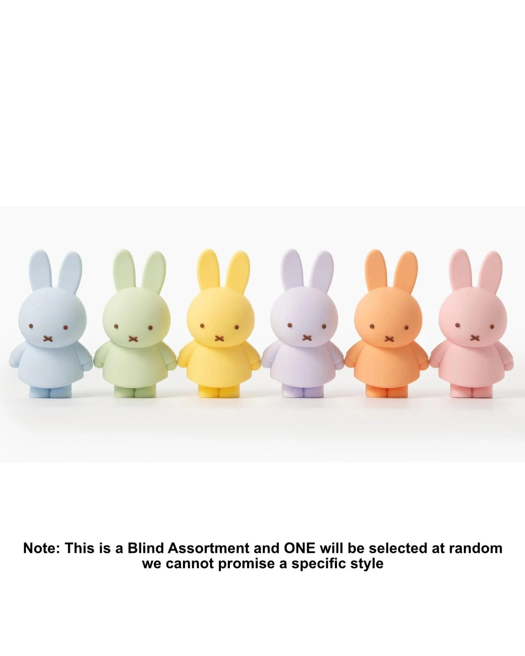 3 Smoko Miffy Goes Pastel Vinyl Figure Blind Box, 3 of 4