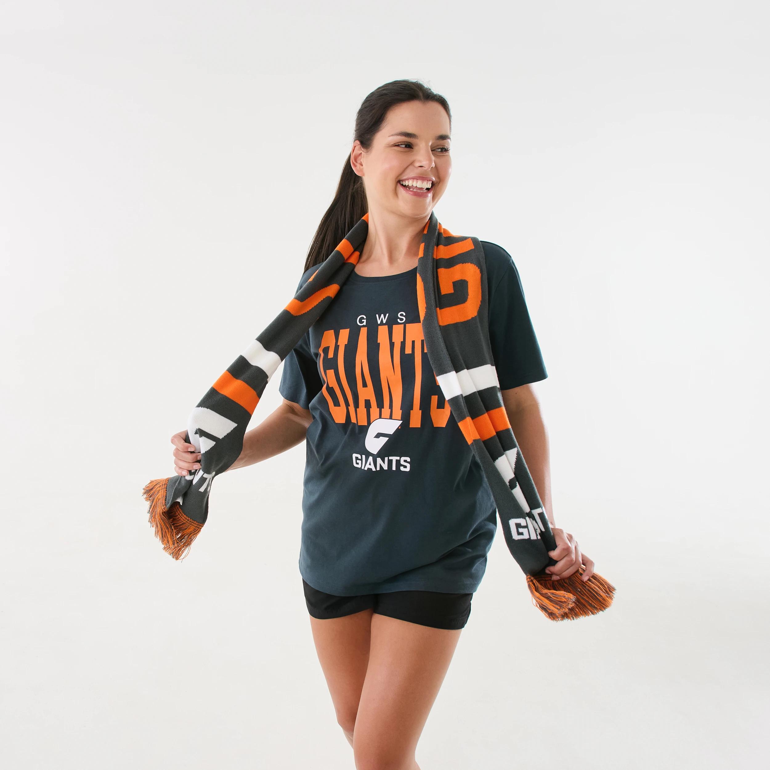 4 Official AFL Adult Scarf Gws Giants, 4 of 4