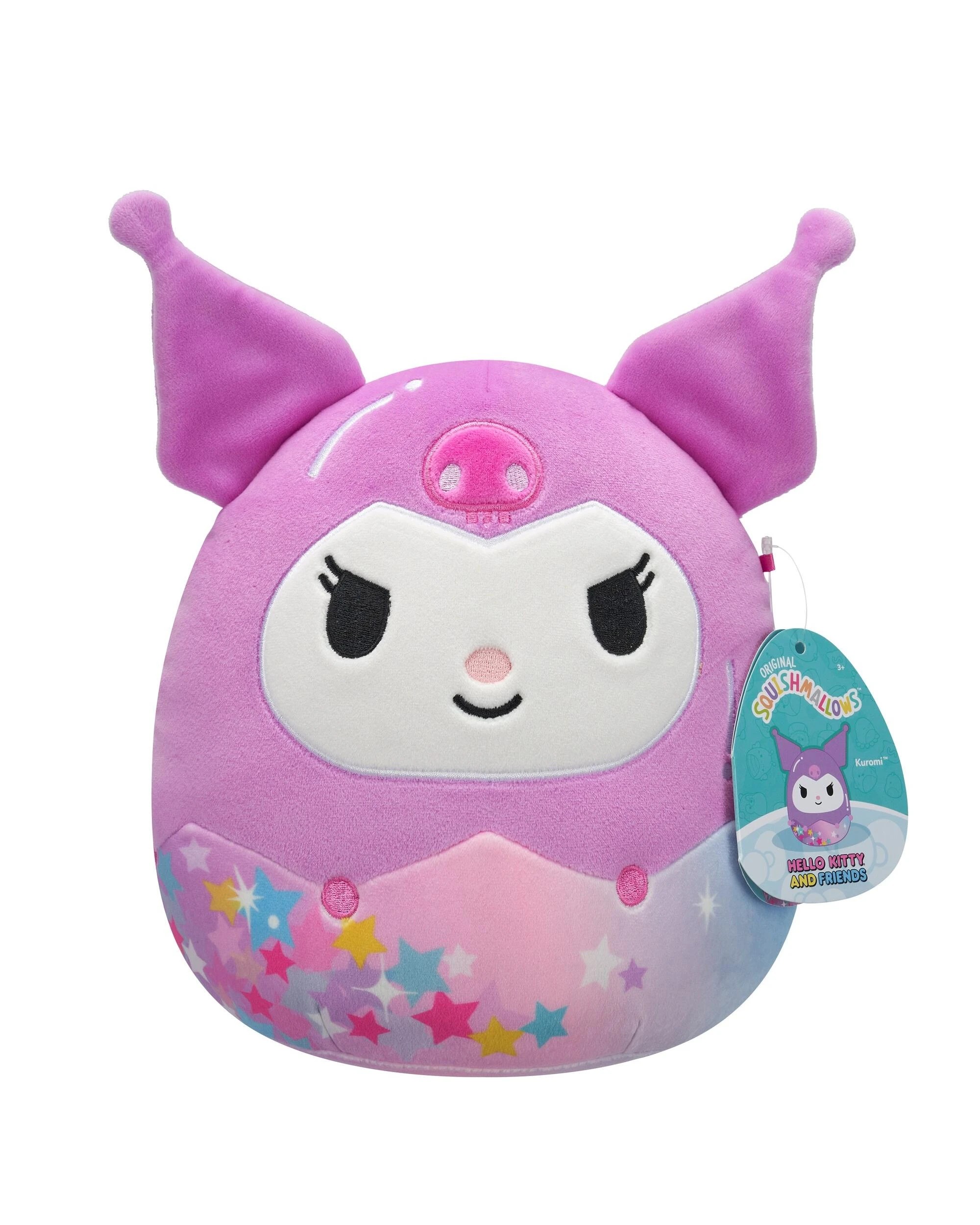 1 Squishmallows Sanrio Star Shine Kuromi 8 inch Plush, 1 of 5