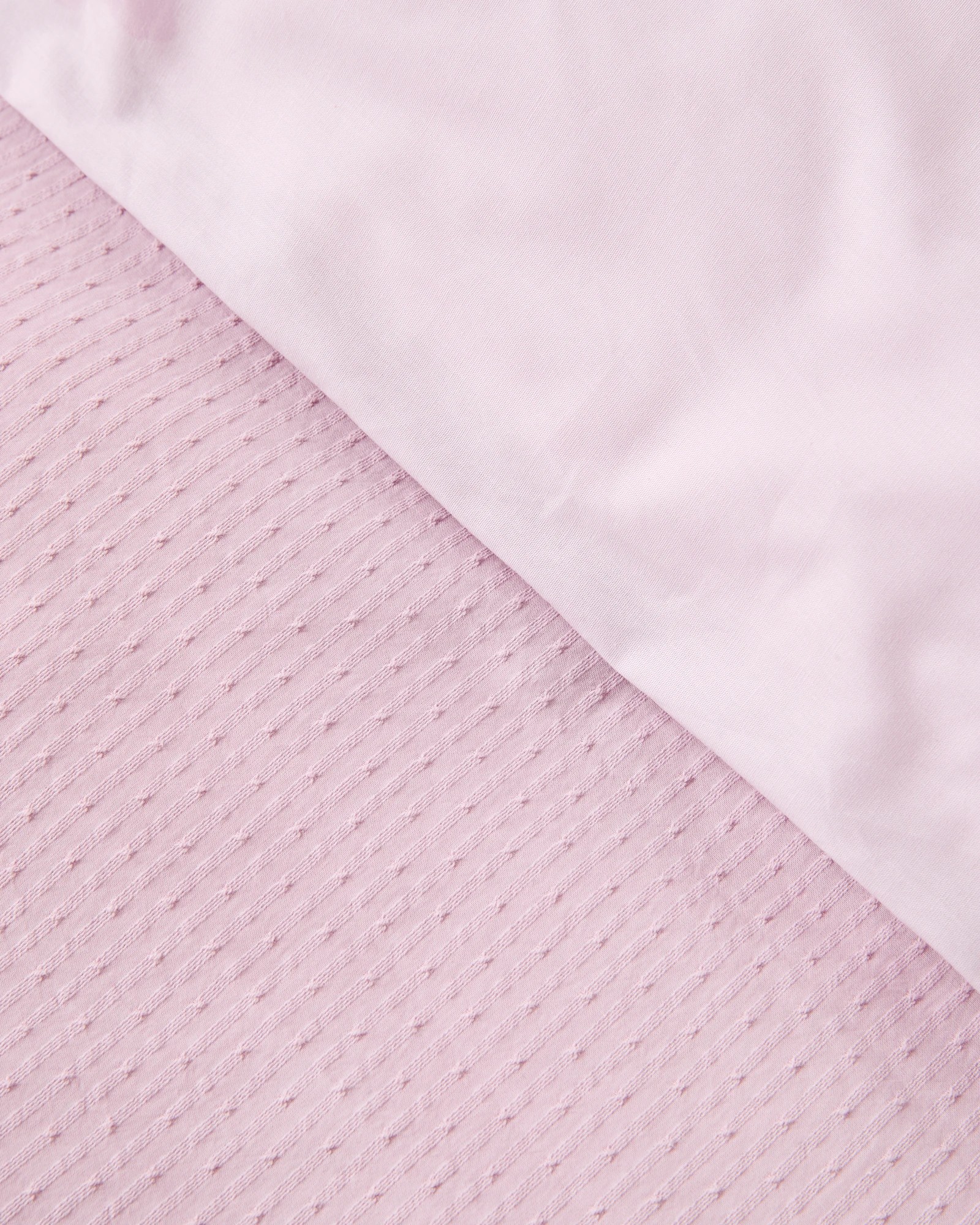 3 Target Australian Cotton Celine Jacquard Double Ruffle Quilt Cover Set
 - Super King Bed
 - Purple, 3 of 3