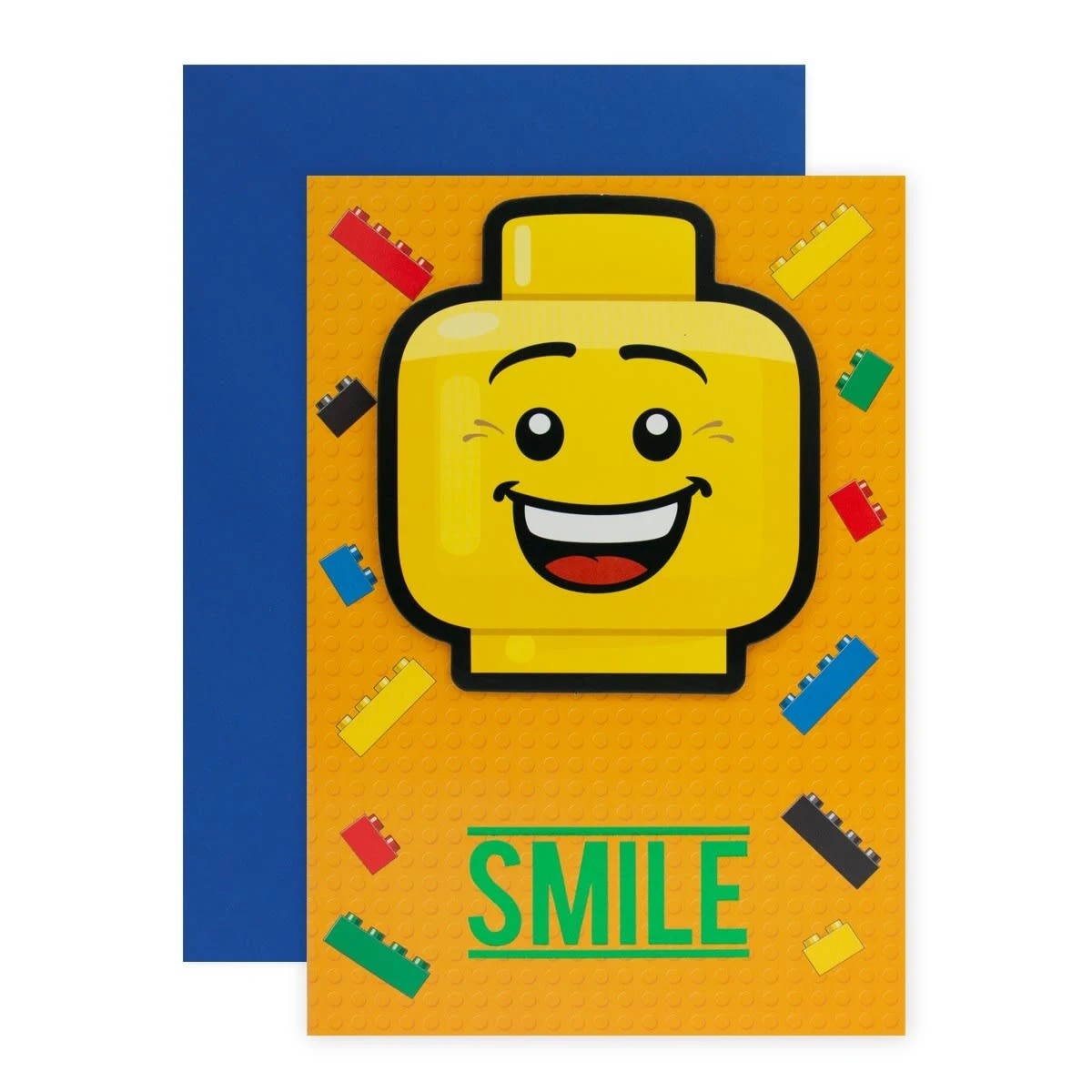 1 Connections from Hallmark LEGO Birthday Card - Smile, 1 of 3