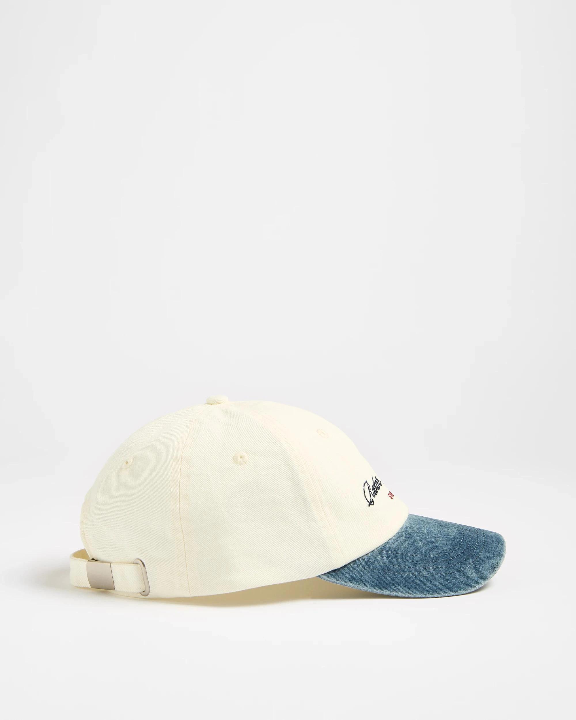 2 Target Mens New York Embroidered Cap CREAM/NAVY NEW YORK, 2 of 3