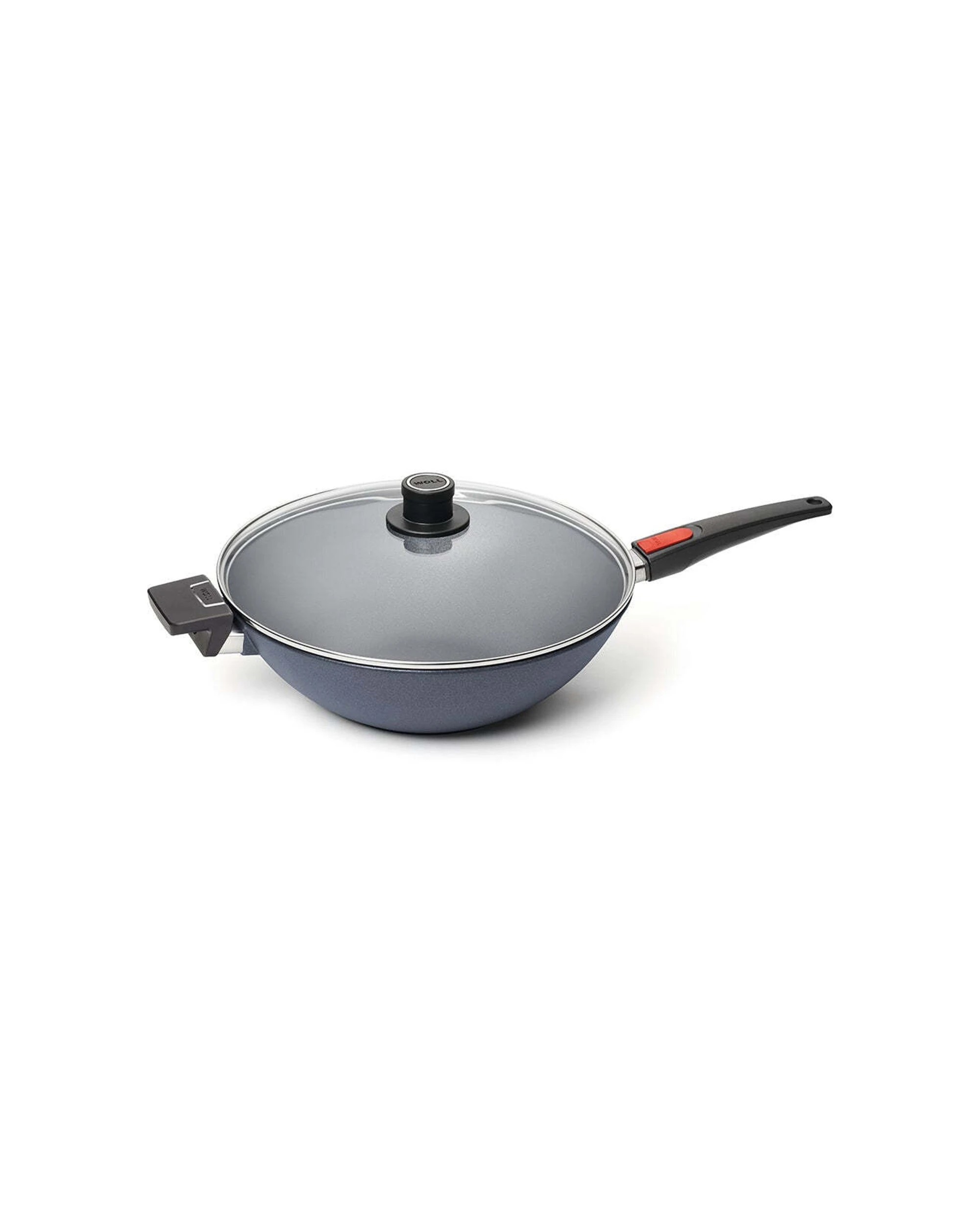 1 Woll Diamond Lite Detachable Handle 34cm Non-Stick Induction Wok with Lid - Grey, 1 of 1