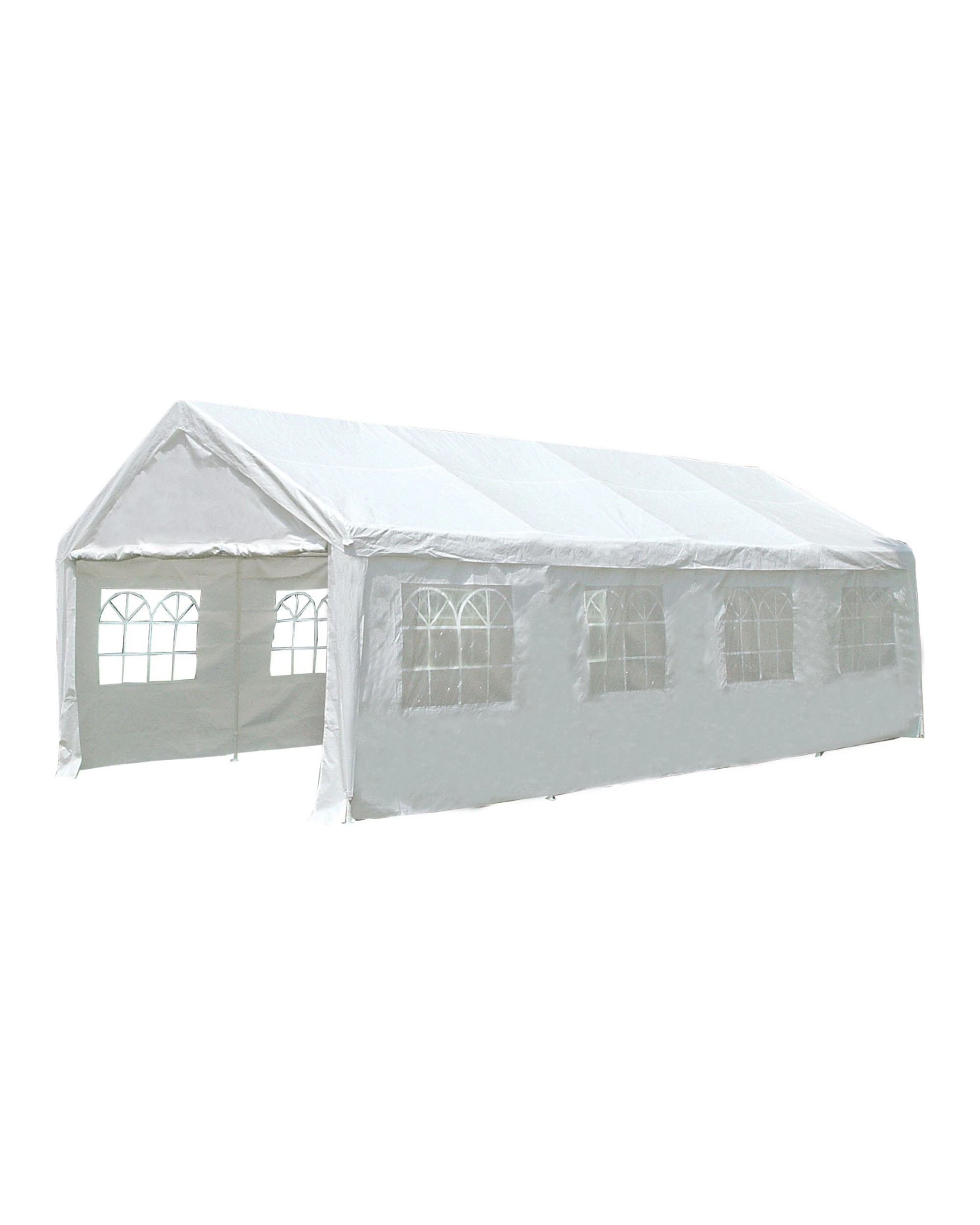 1 Wallaroo Premium 4x8 Outdoor Event Marquee - White, 1 of 3