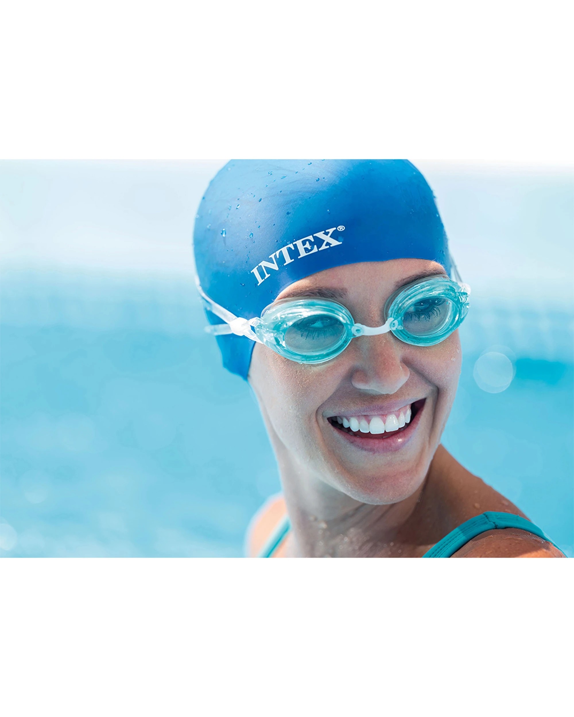 7 Intex AquaFlow Sport Relay Swimming Goggles 8y+, 7 of 8