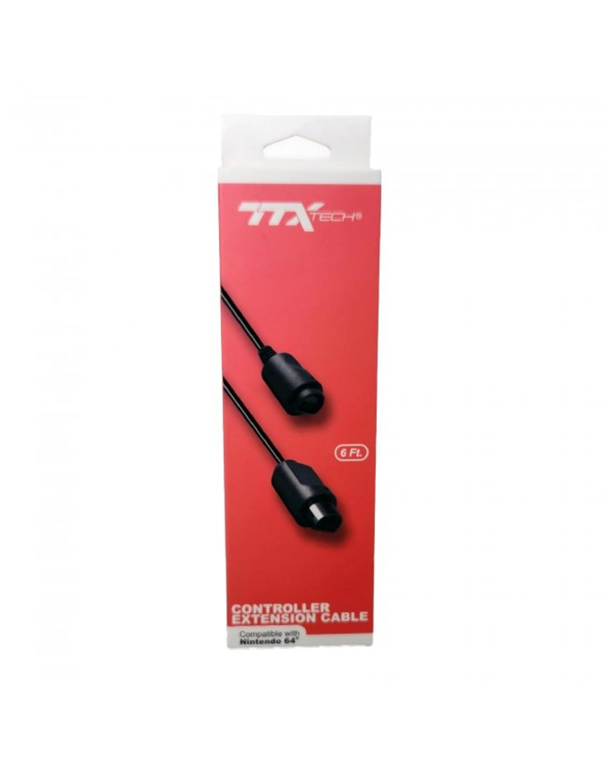 3 TTX Tech 6ft Controller Extension Cable for N64, 3 of 4