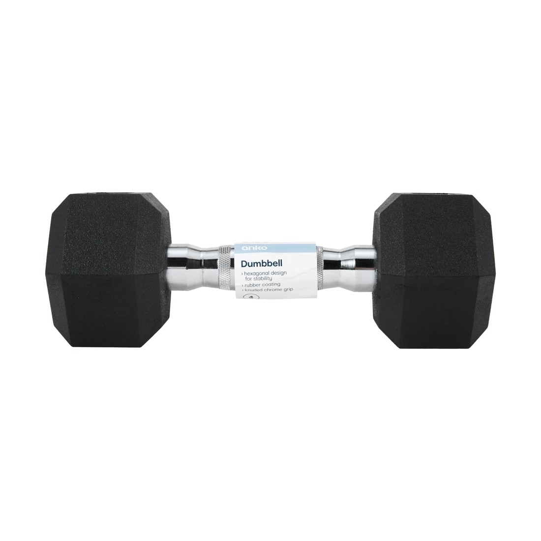 5 4kg Hexagonal Dumbbell, 5 of 6