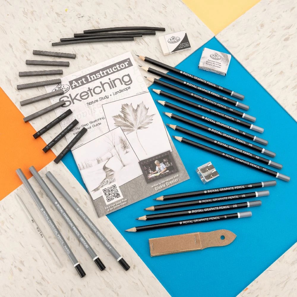 5 Royal & Langnickel Art Instructor Set Sketching 35 Pieces, 5 of 6