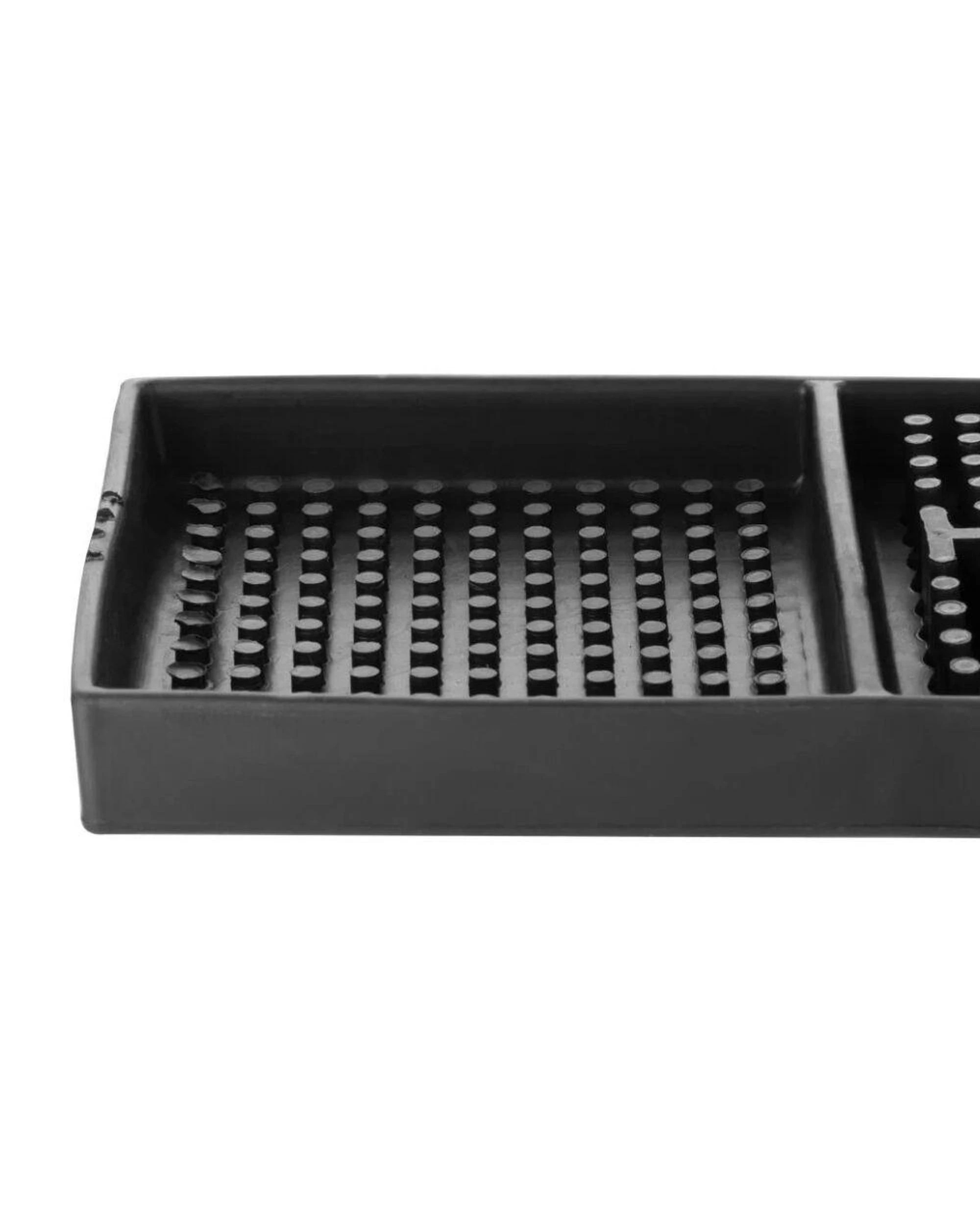 4 Trenton Bar Mat  Runner 610 x 83mm Black Rubber, 4 of 4