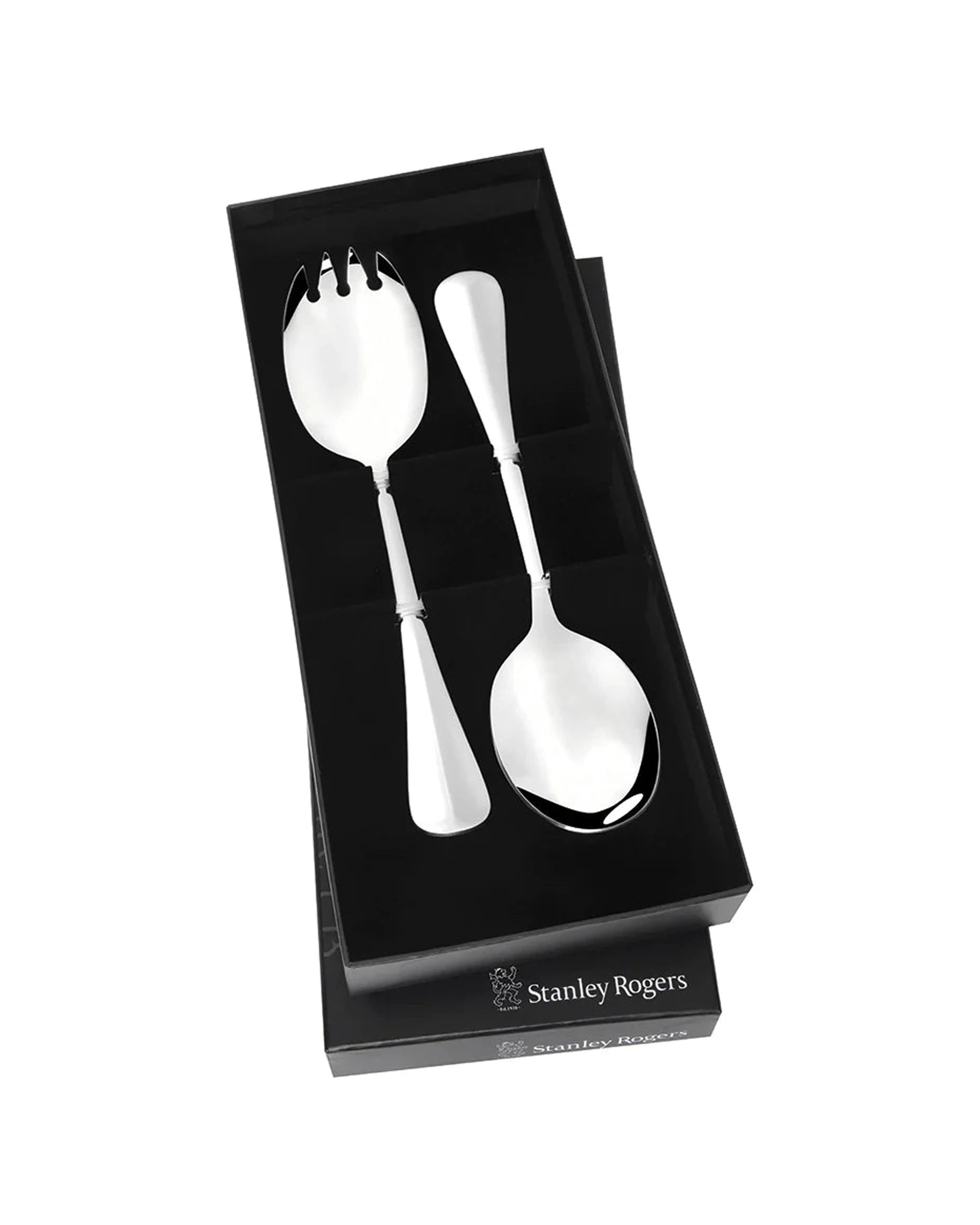3 Stanley Rogers 2pc Baguette-Style Stainless Steel Salad Servers - Silver, 3 of 4