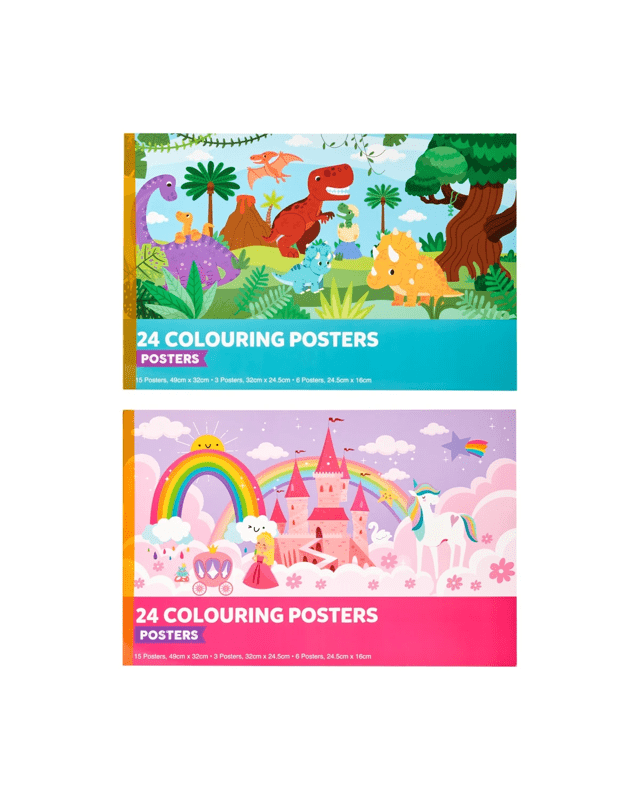 24 Colouring Posters - Asso