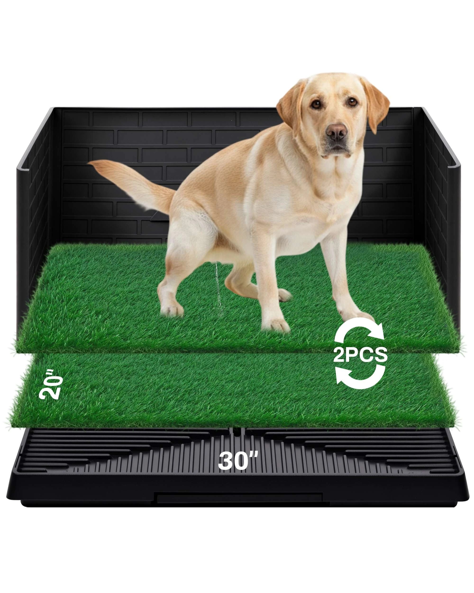 2 Advwin Dog Potty Training Pee Pad Mat Toilet, 2 of 7